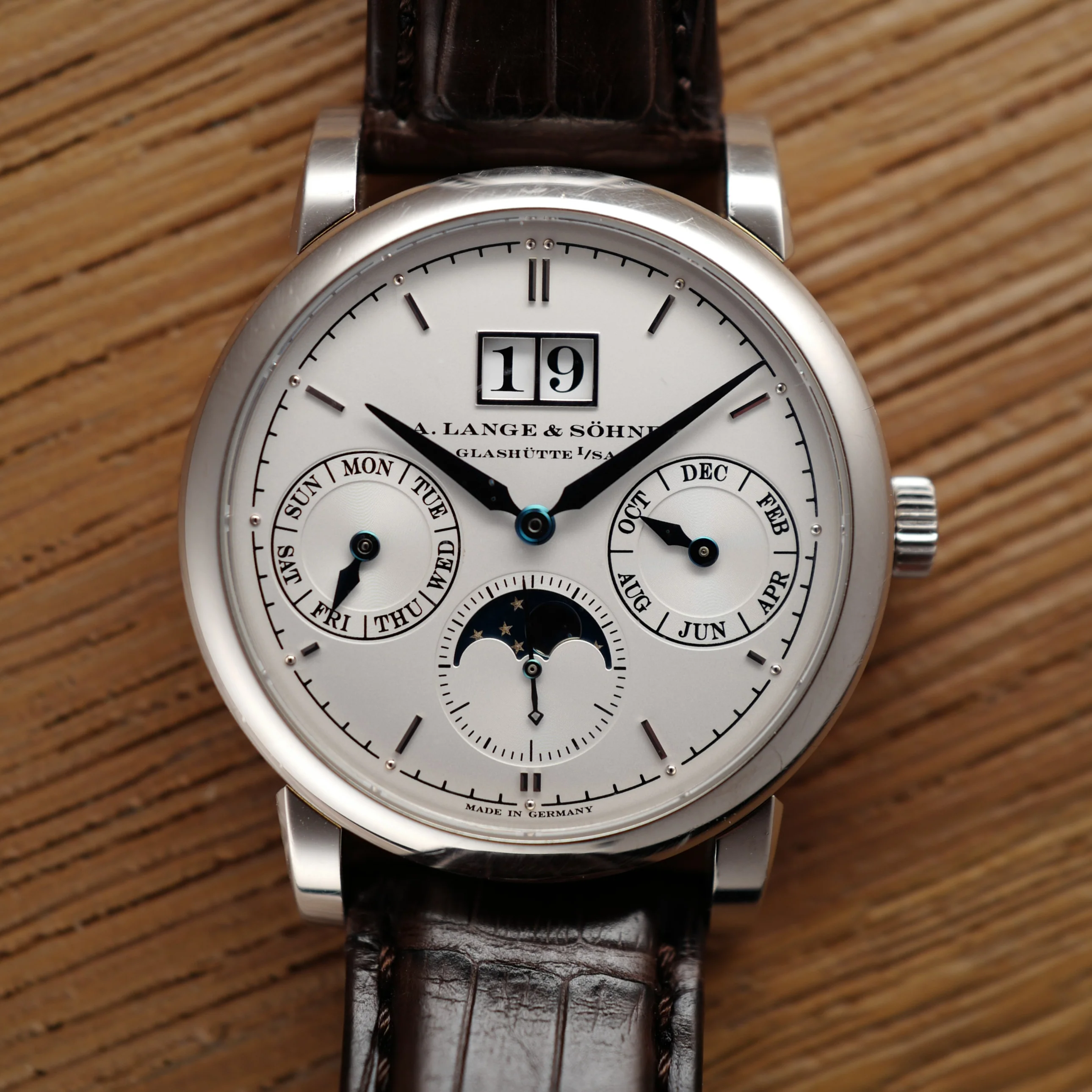 A. Lange & Sohne 330.026E White Gold Annual Calendar (New Arrival) - Image 2