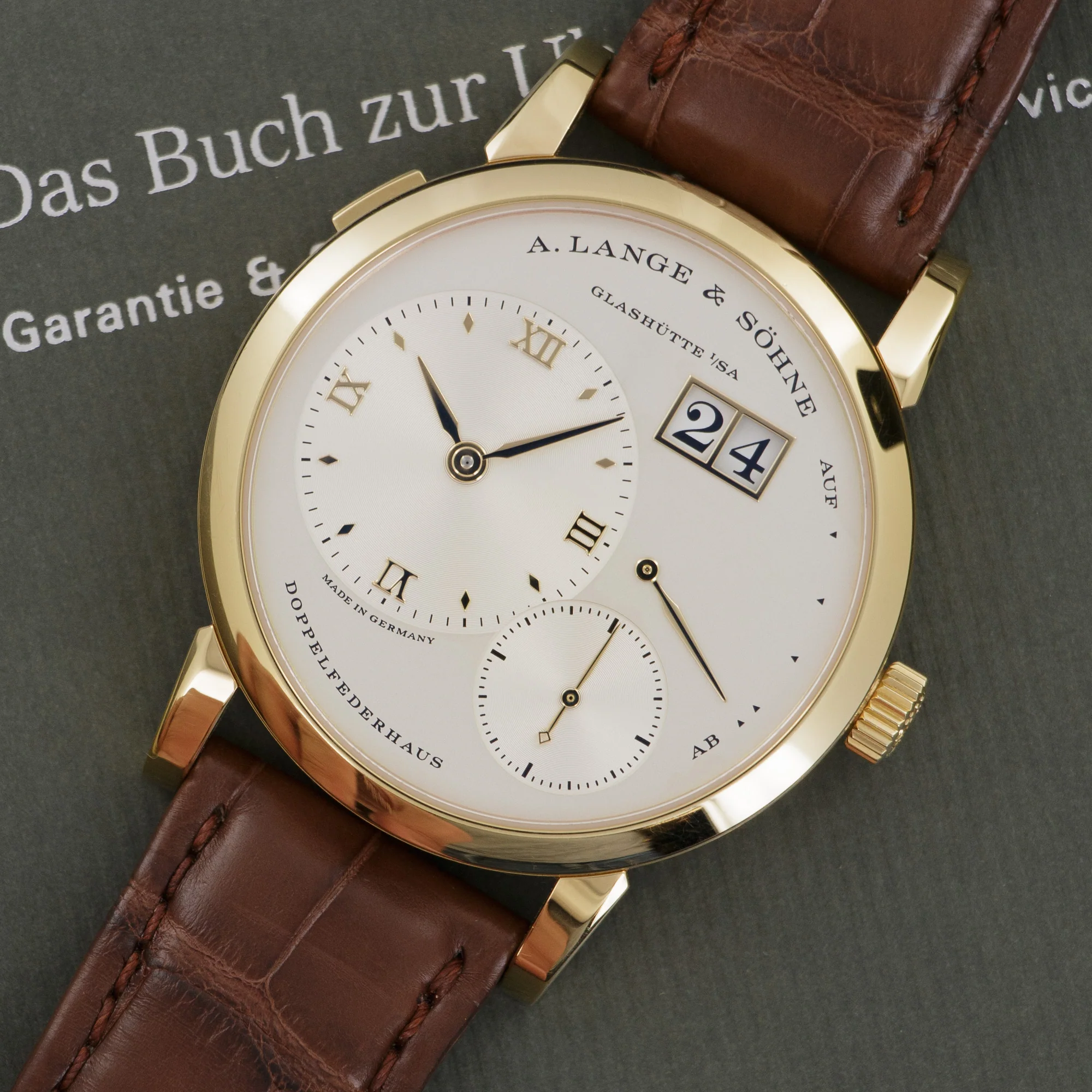 A Lange & Sohne Lange 1 Yellow Gold - Image 2