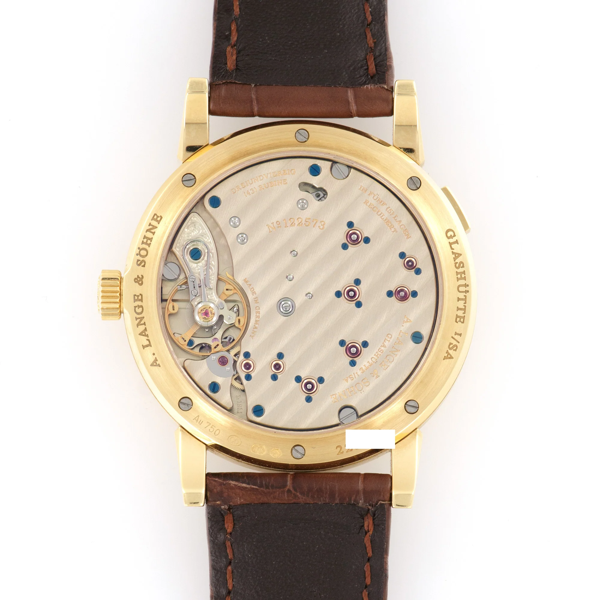 A Lange & Sohne Lange 1 Yellow Gold - Image 4
