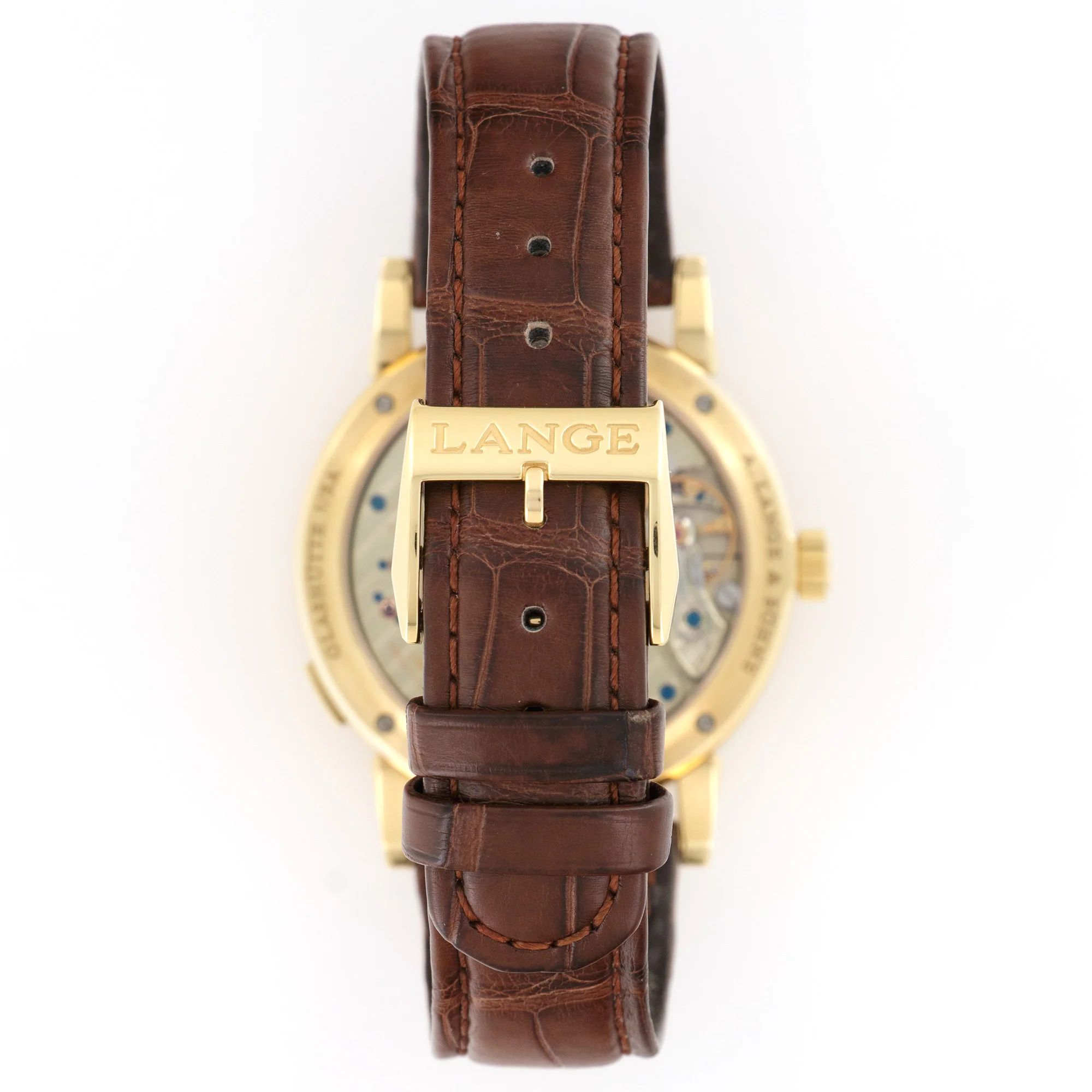 A Lange & Sohne Lange 1 Yellow Gold - Image 5