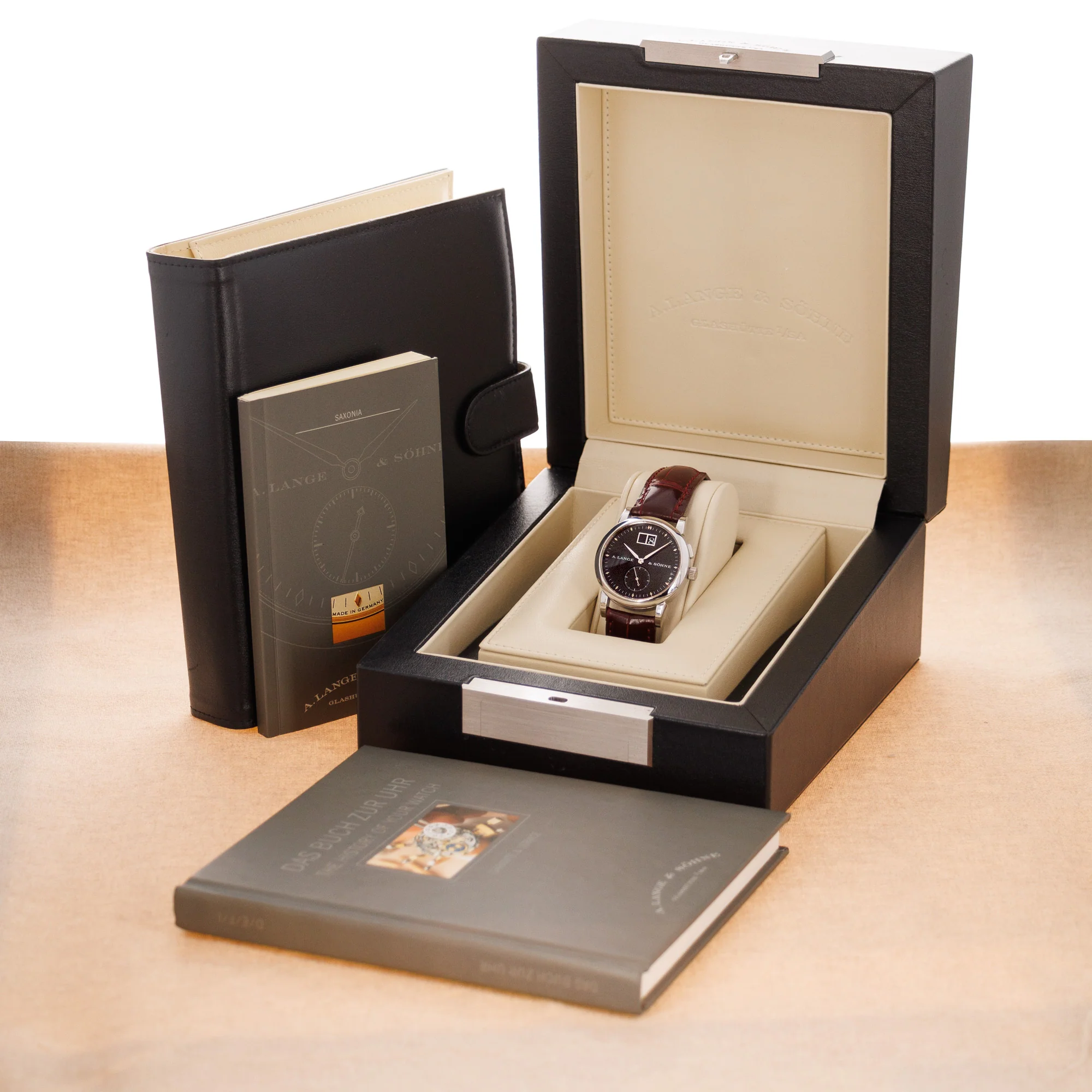 A. Lange & Sohne Platinum Darth Saxonia 105.035 - Image 5