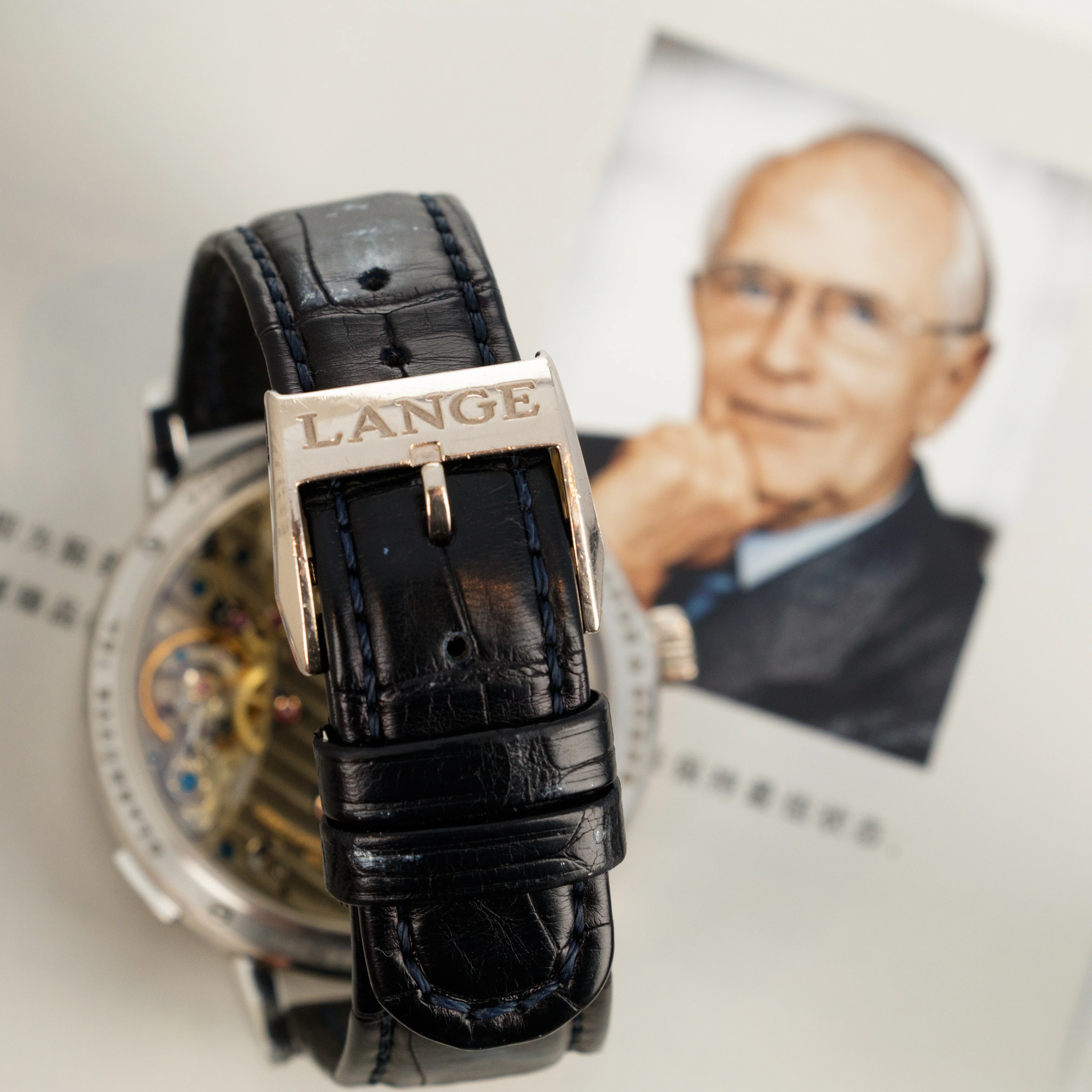 A. Lange & Sohne Platinum Grand Lange 1 Lumen 117.035 - Image 5