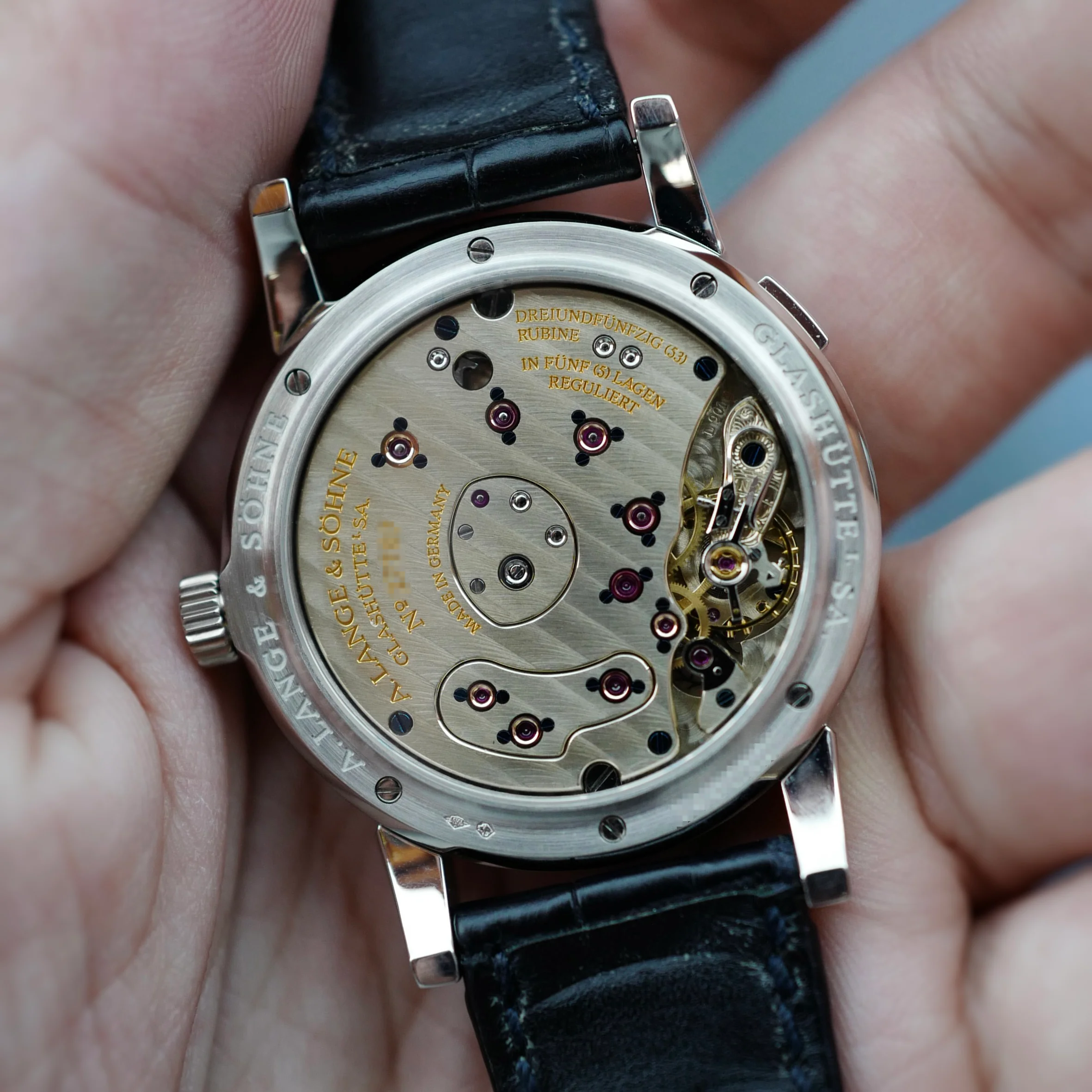 A. Lange & Sohne Platinum Lange 1 Stealth Ref. 101.025 - Image 4