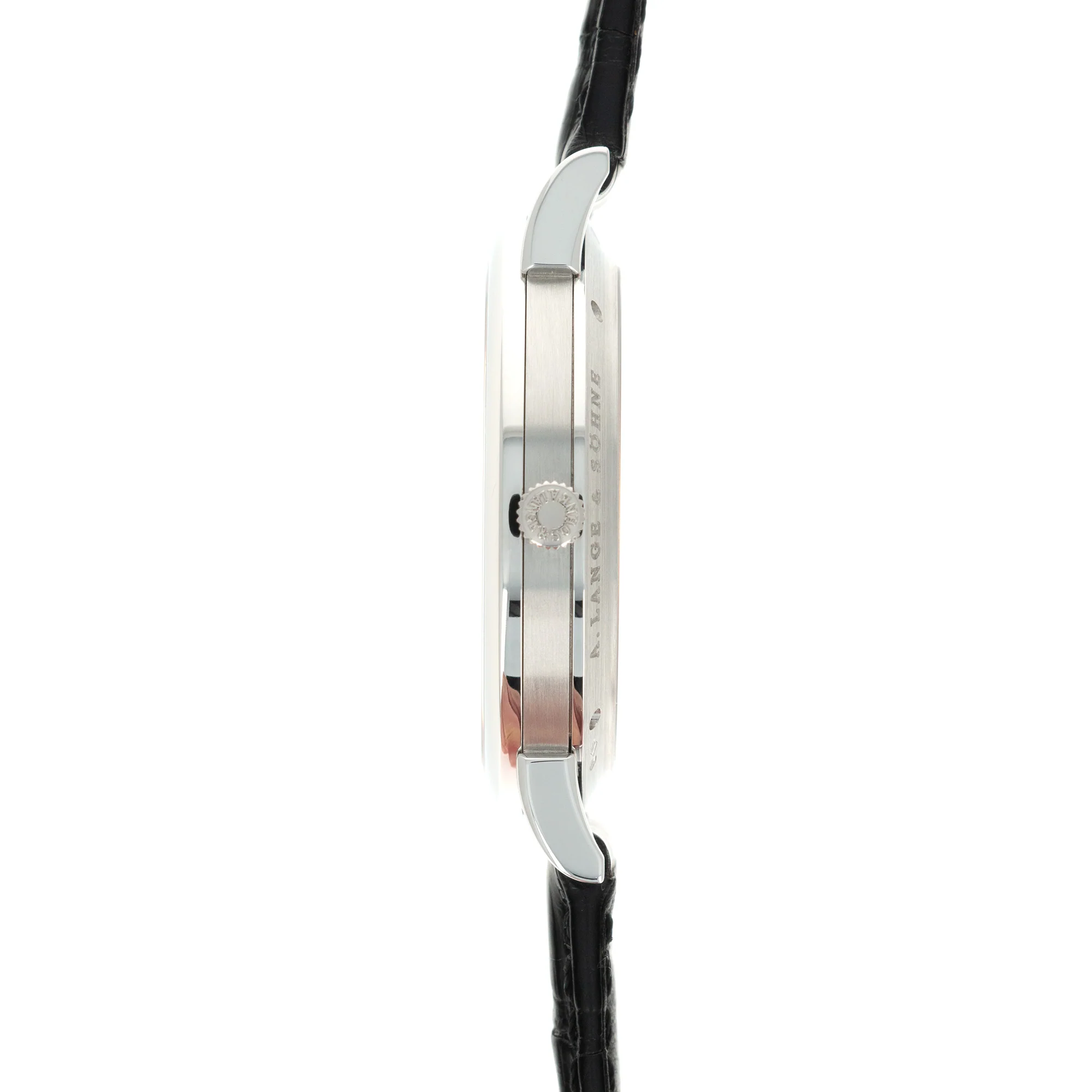 A. Lange & Sohne Platinum Langematik Jubilee Anniversary Enamel Watch Ref. 302.025 - Image 5