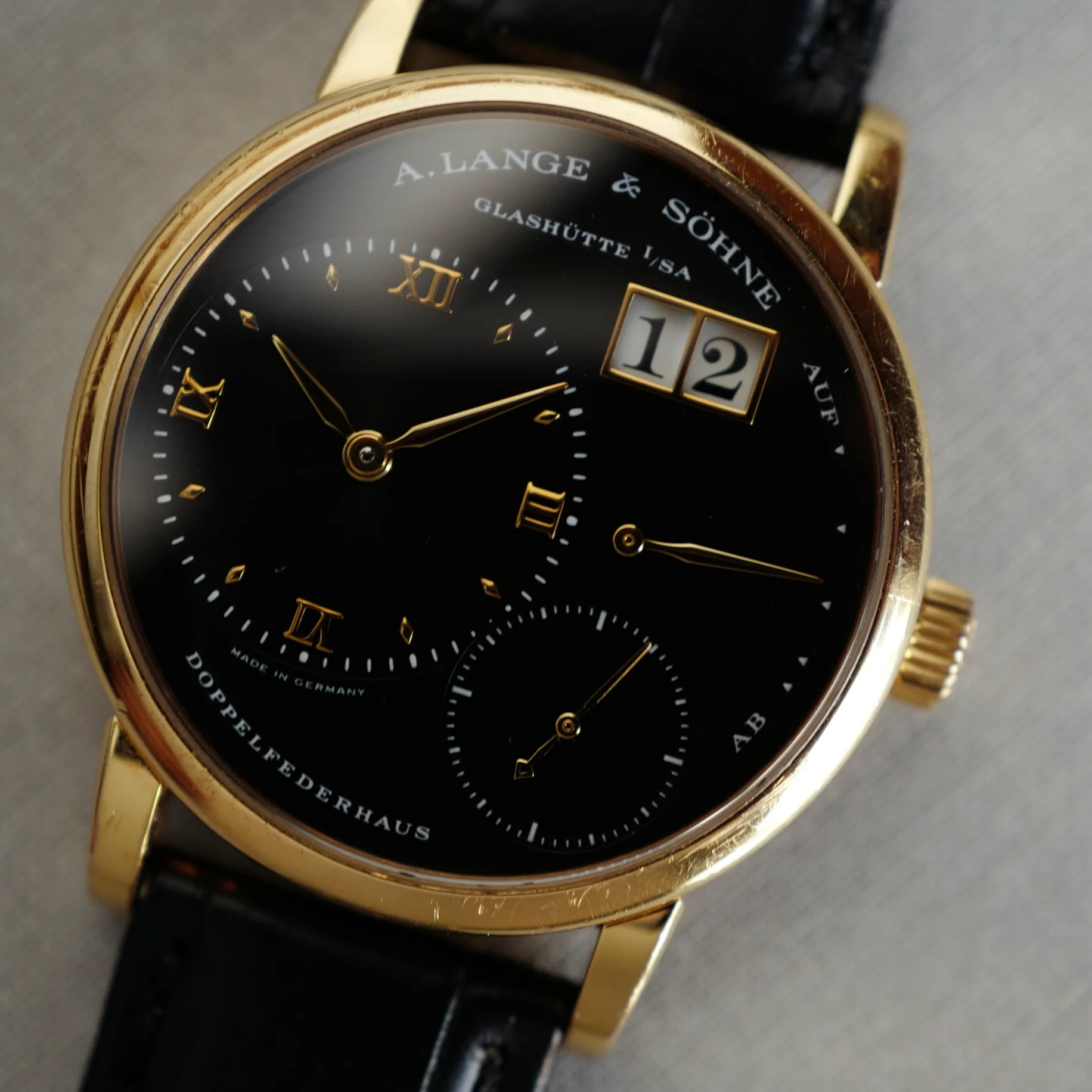 A. Lange & Sohne Rose Gold Lange 1 Ref. 111.031 - Image 6