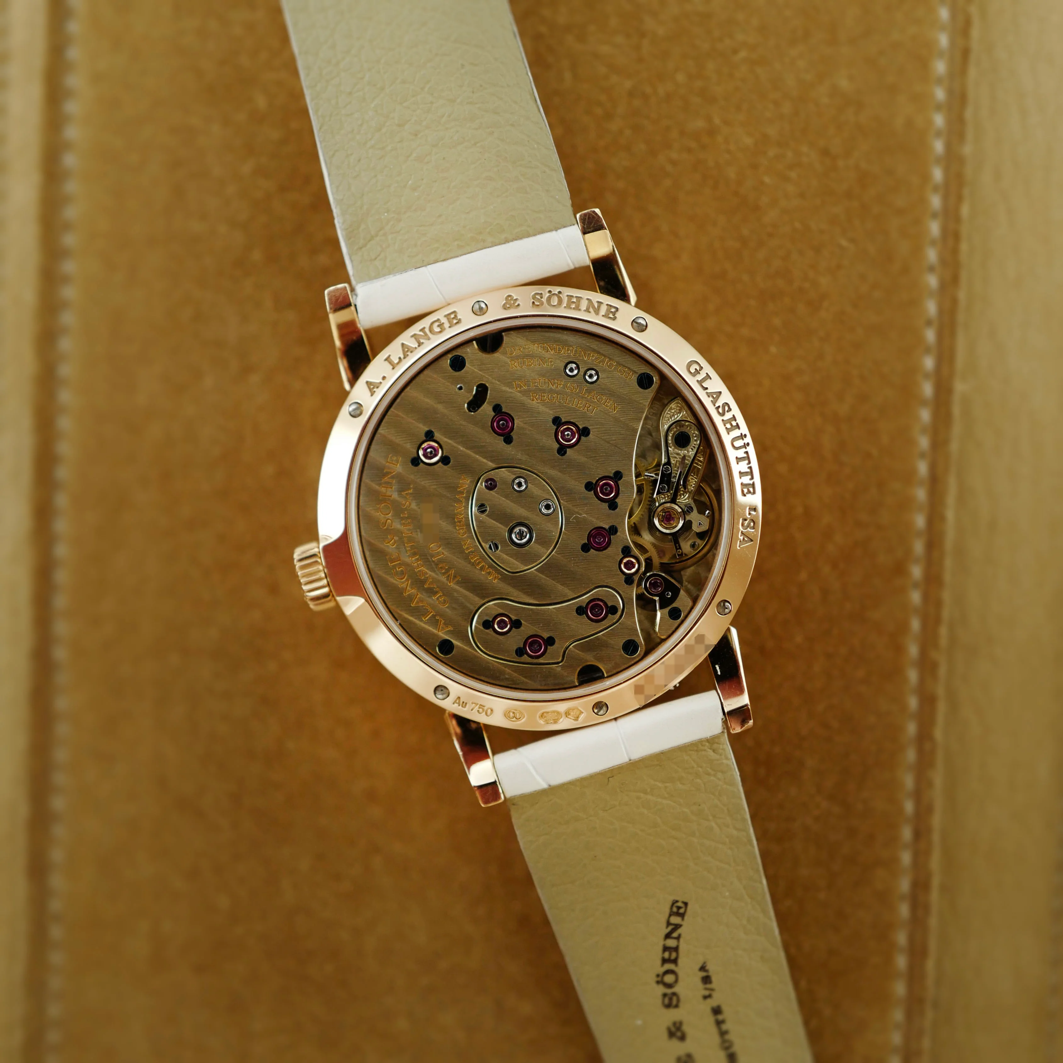A. Lange & Sohne Rose Gold Little Lange 1 Ref. 813.047 - Image 5