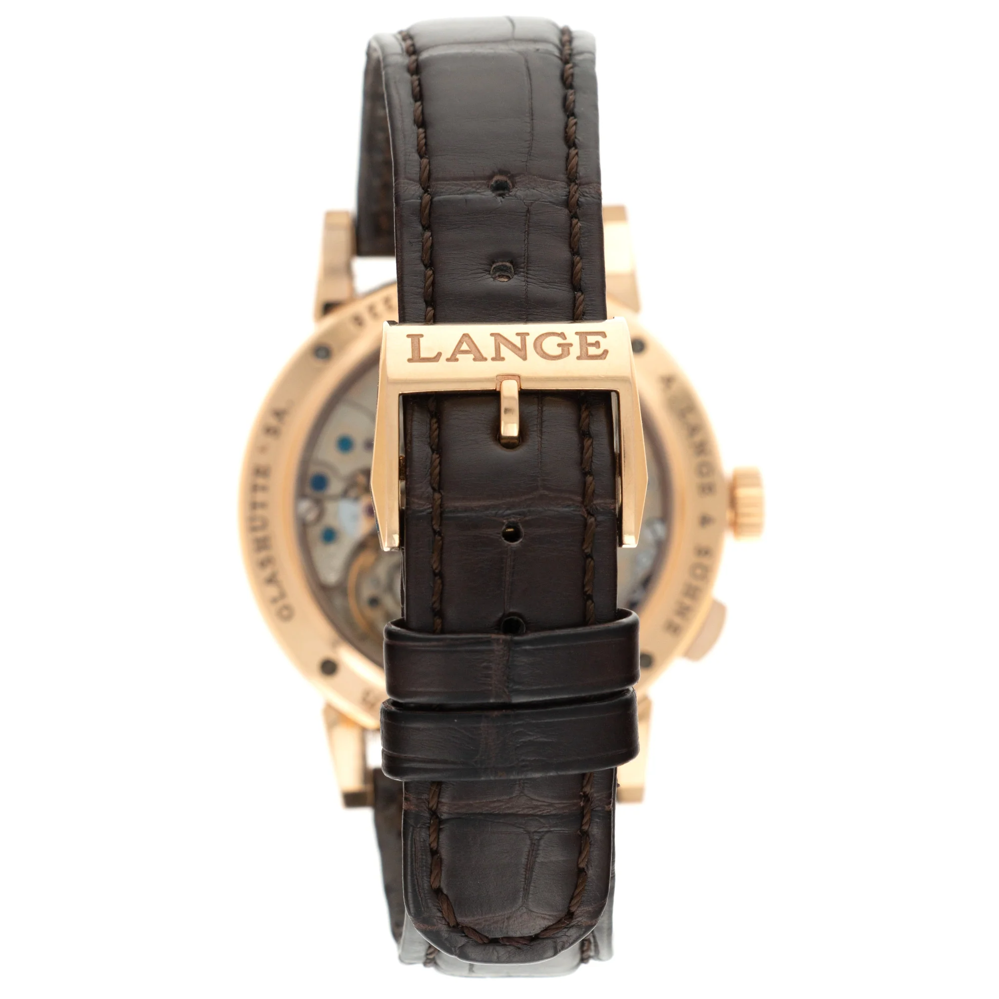A Lange & Sohne Rose Gold Richard Lange Referenzuhr Ref. 250.032 - Image 5