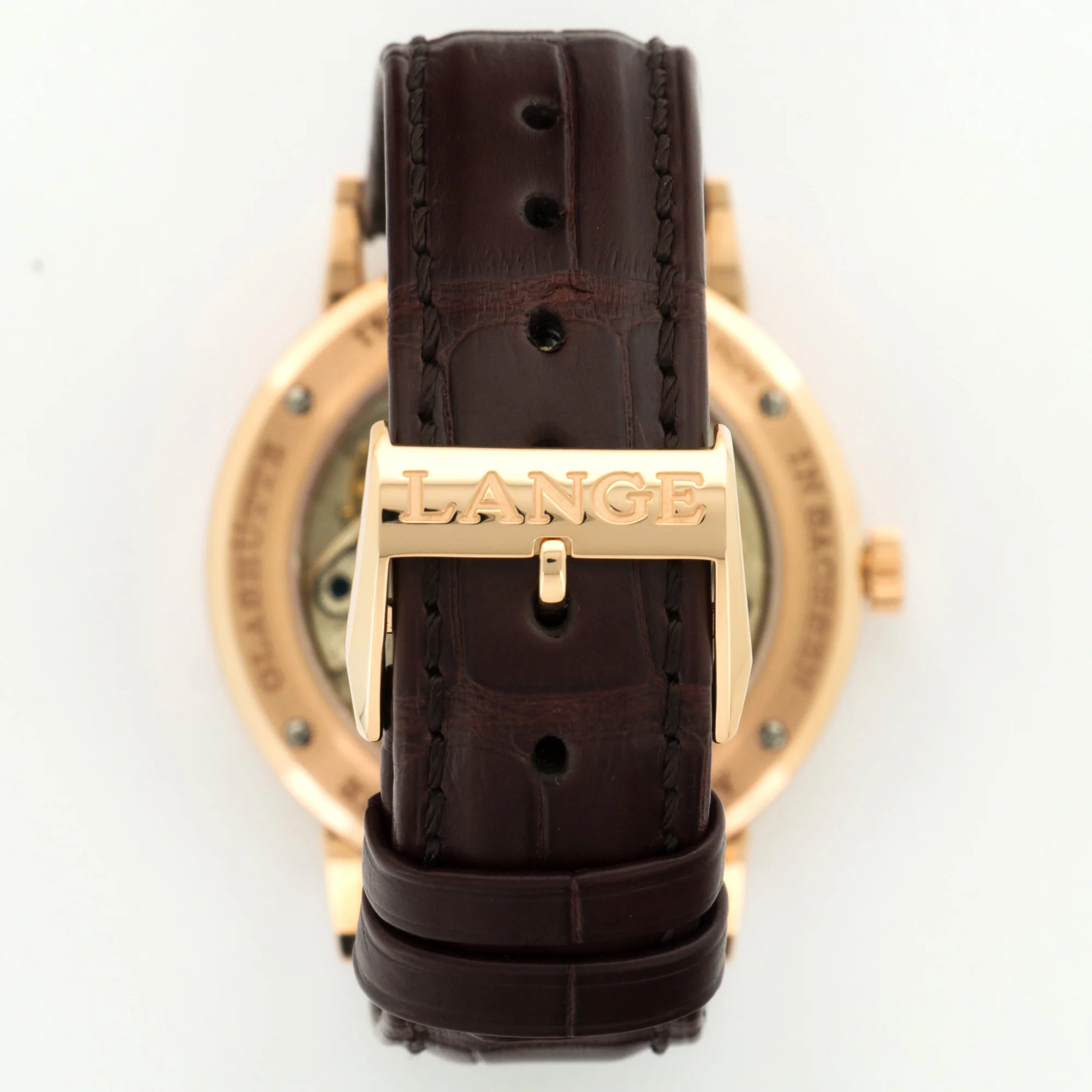A. Lange & Sohne Rose Gold Saxonia Watch Ref. 219.032 - Image 6