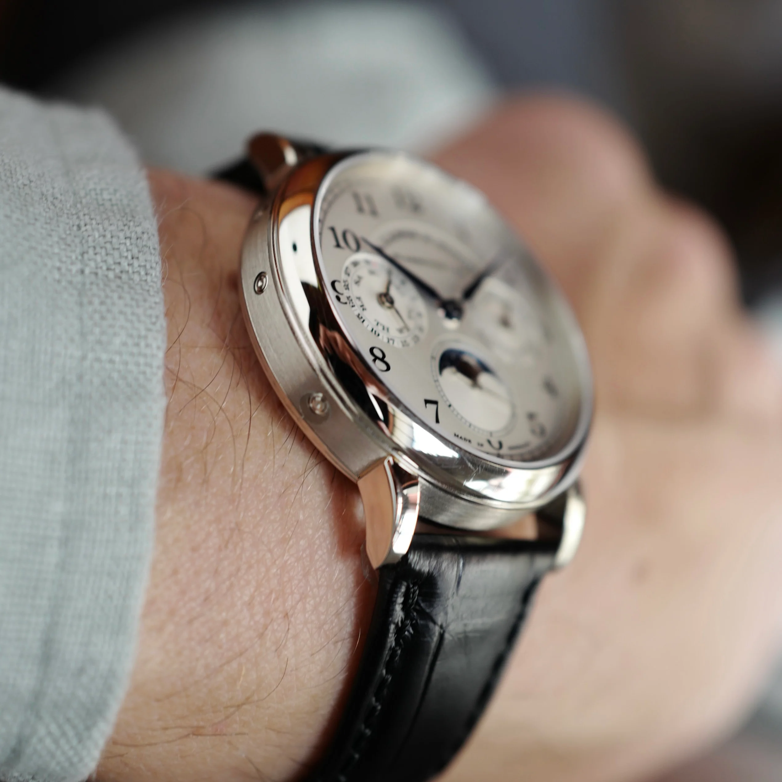 A. Lange & Sohne White Gold 1815 Annual Calendar Watch Ref. 238.026 - Image 7