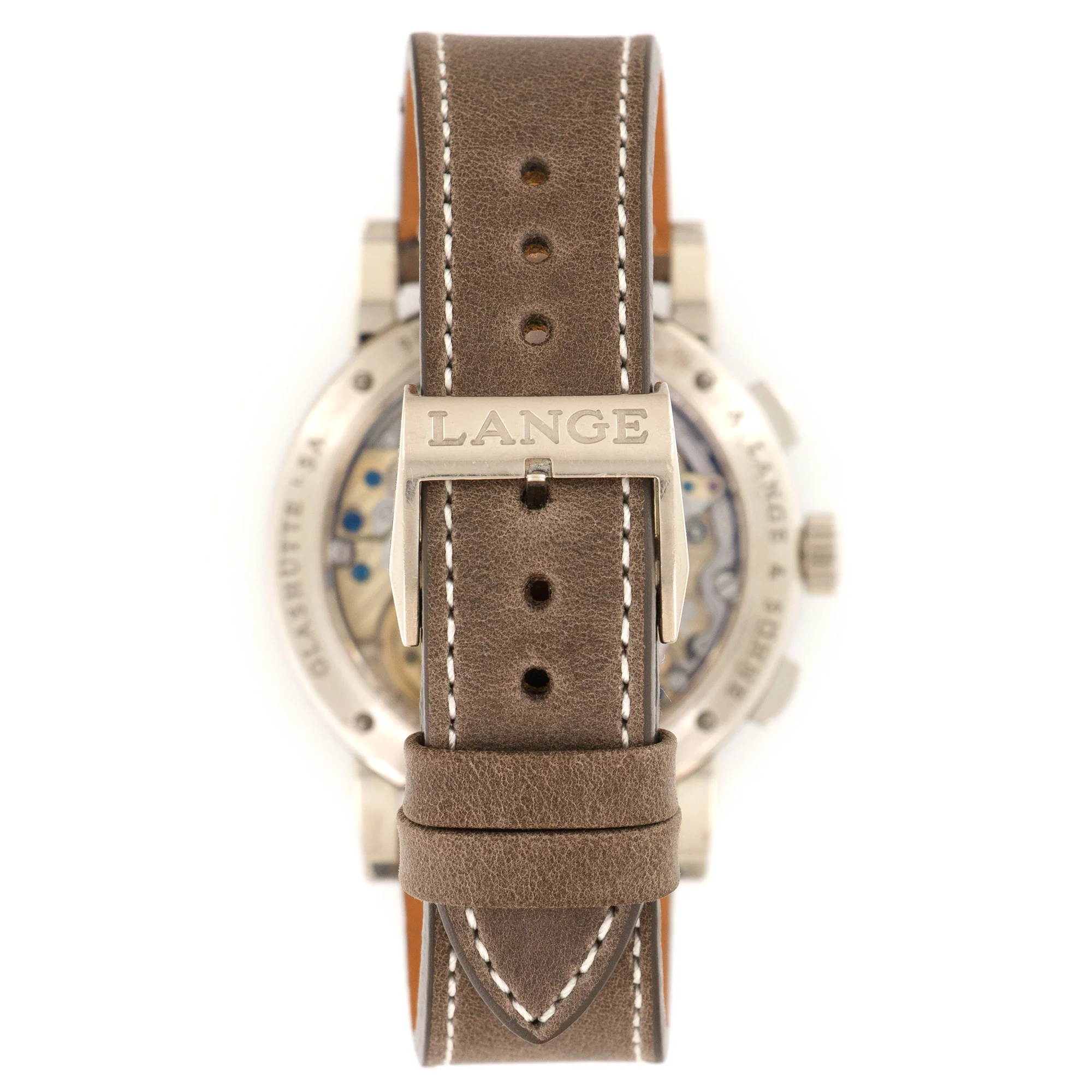 A. Lange & Sohne White Gold 1815 Chronograph Watch 402.026 - Image 5