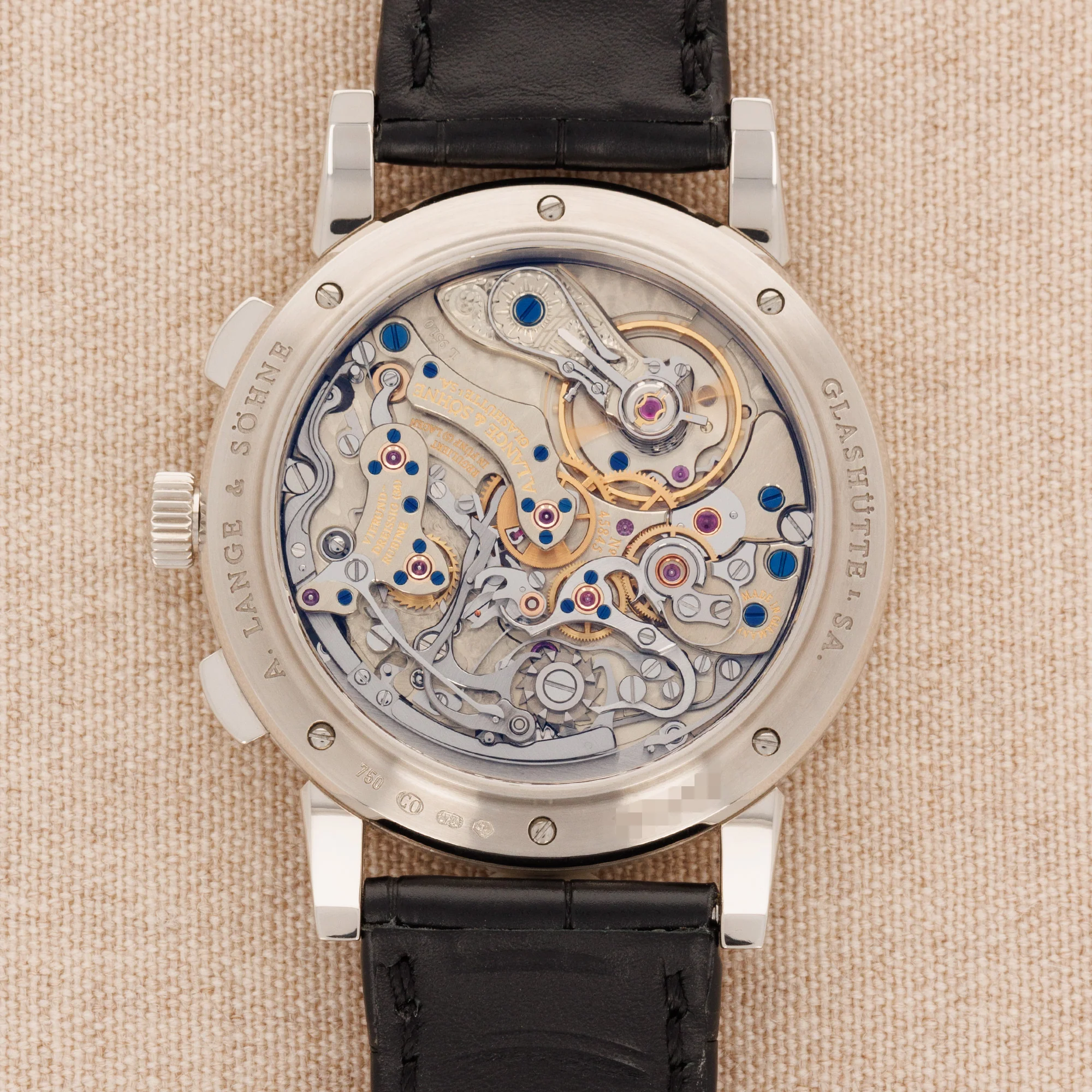 A. Lange & Sohne White Gold Flyback Chronograph Ref. 401.026 - Image 3