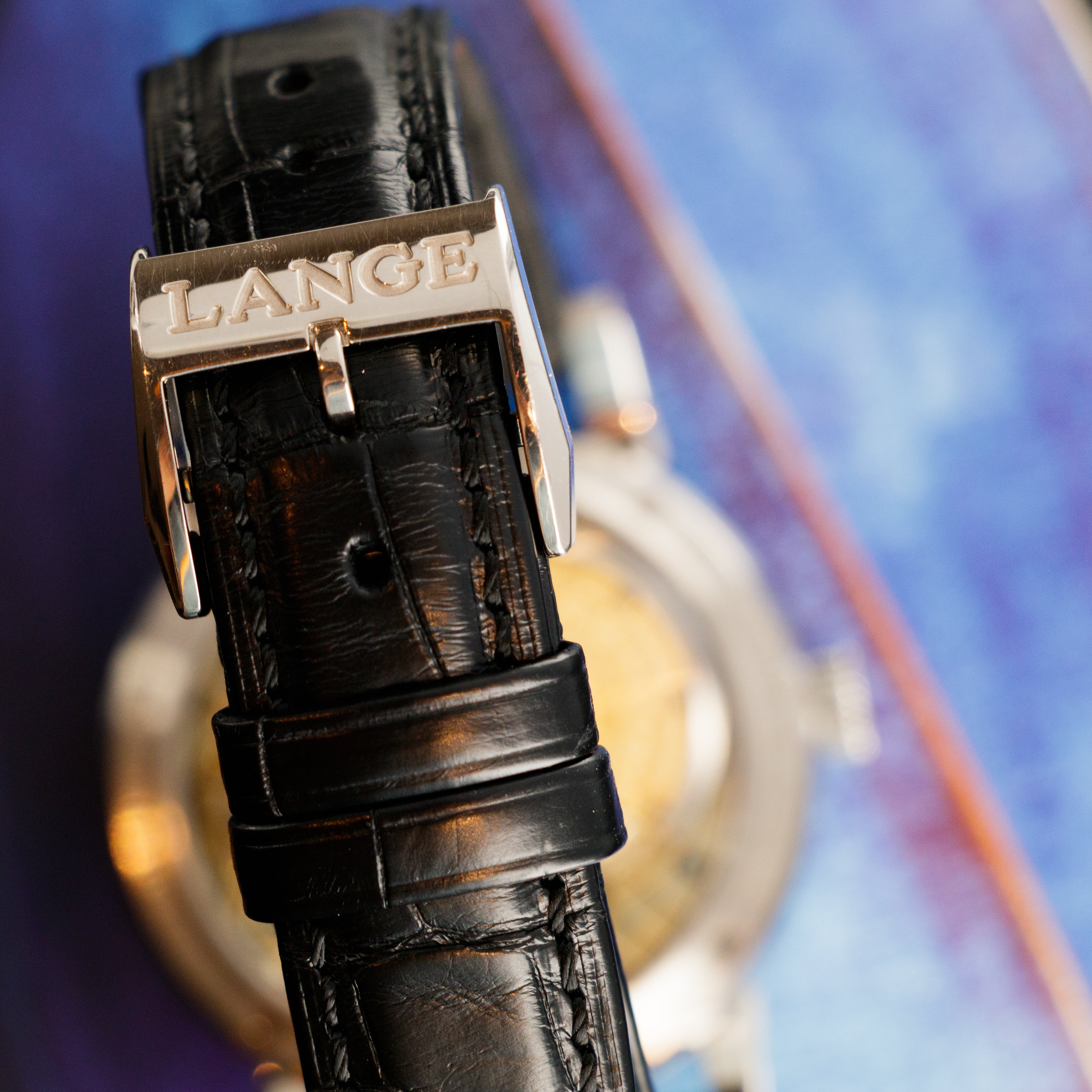 A. Lange & Sohne White Gold Perpetual Calendar Watch Ref. 310.026 - Image 7