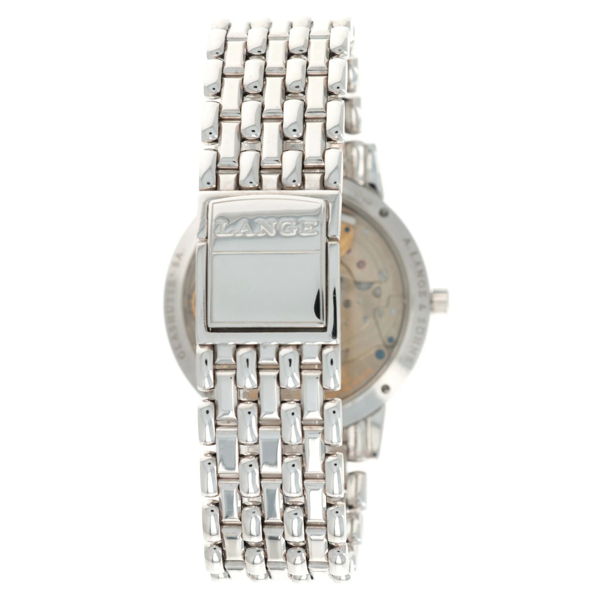 A. Lange & Sohne White Gold Sax-O-Mat Automatic Ref. 351.027 - Image 5