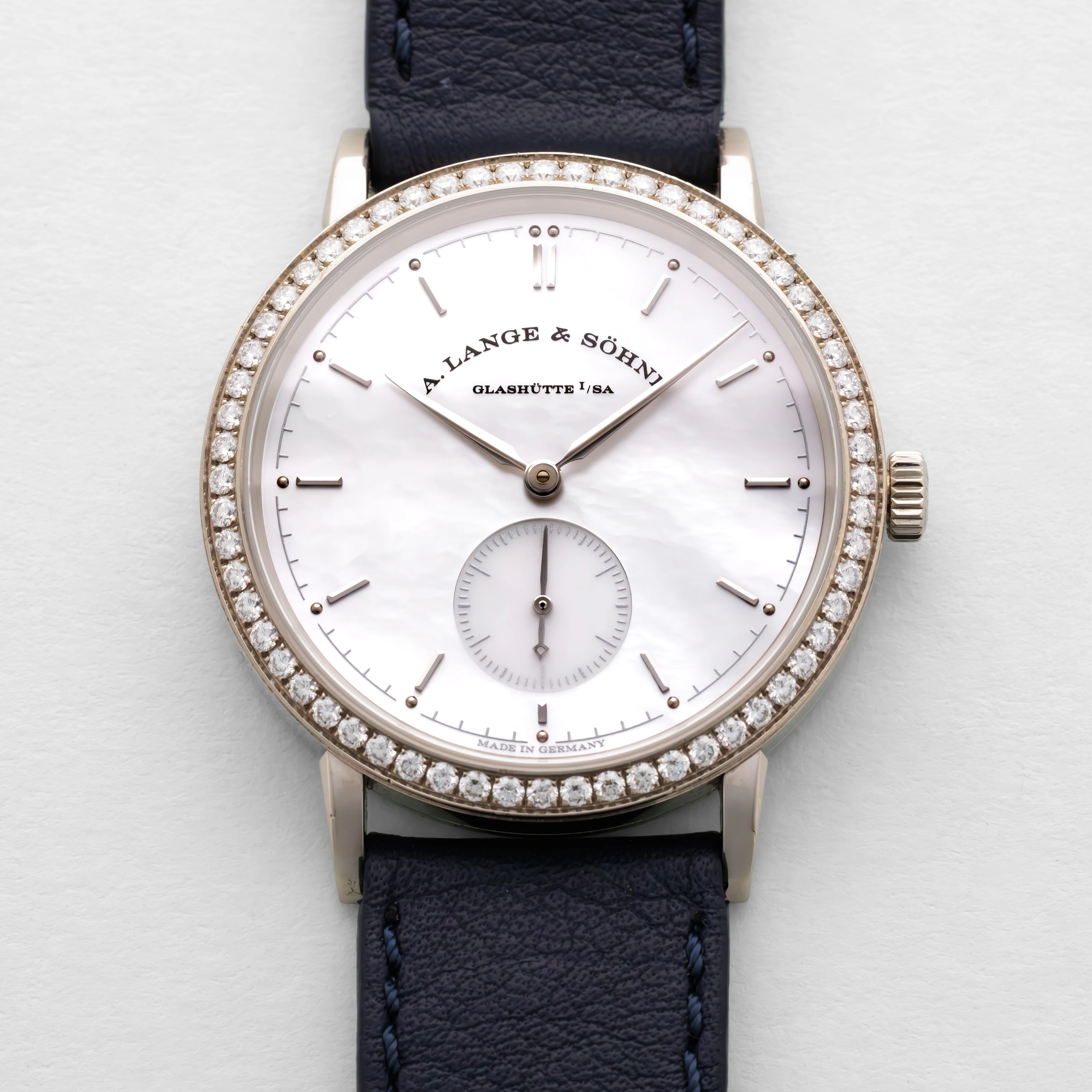 A. Lange & Sohne White Gold Saxonia Ref. 878.029