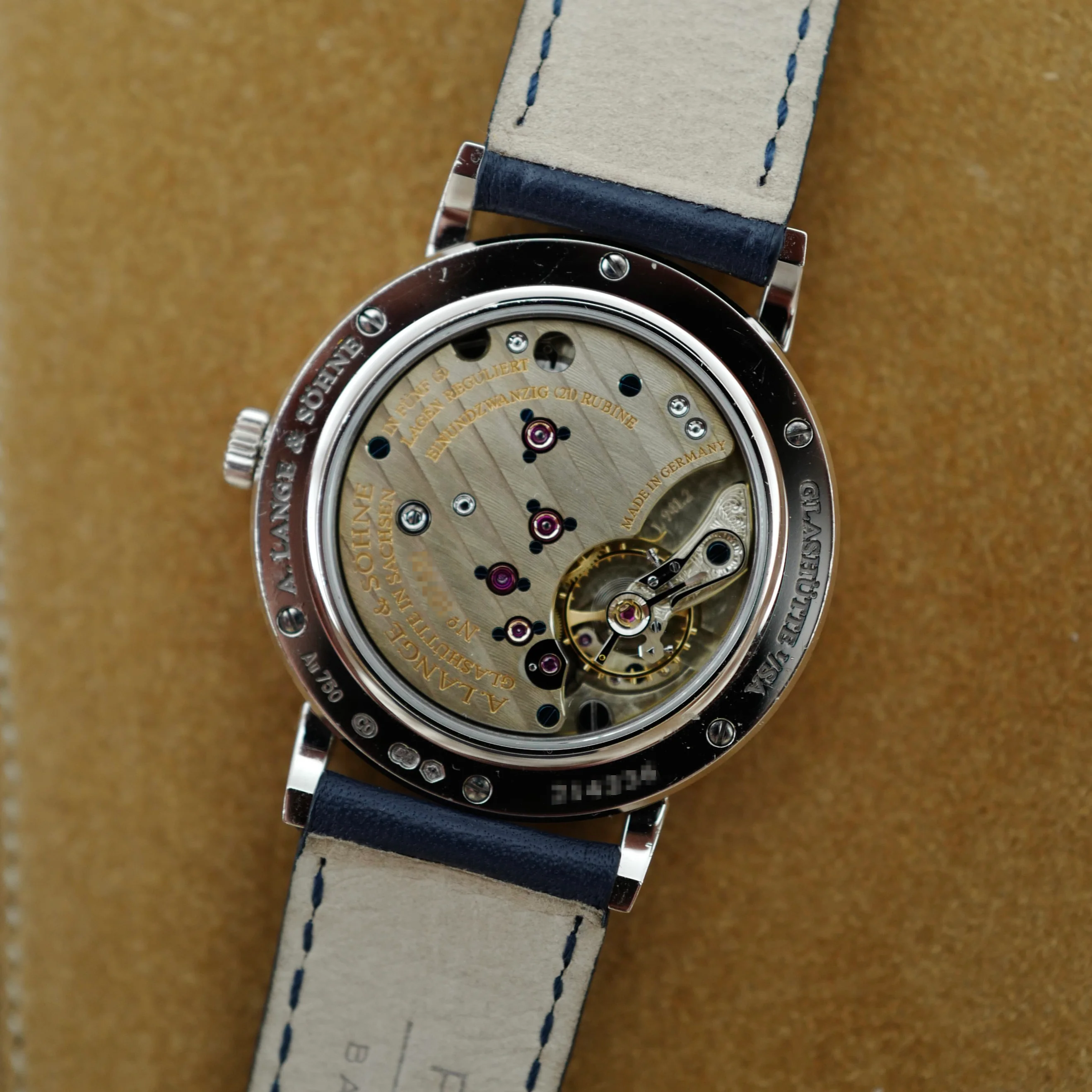 A. Lange & Sohne White Gold Saxonia Ref. 878.029 - Image 4