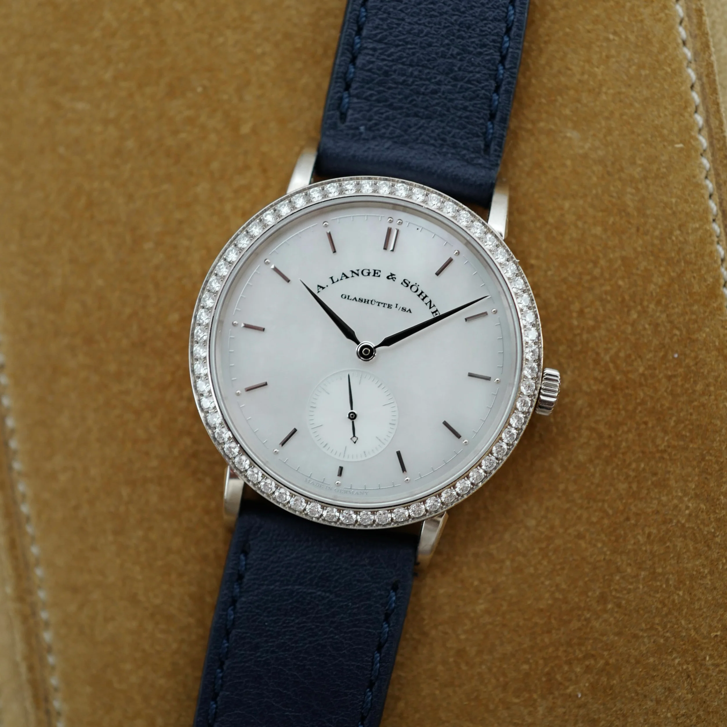 A. Lange & Sohne White Gold Saxonia Ref. 878.029 - Image 6