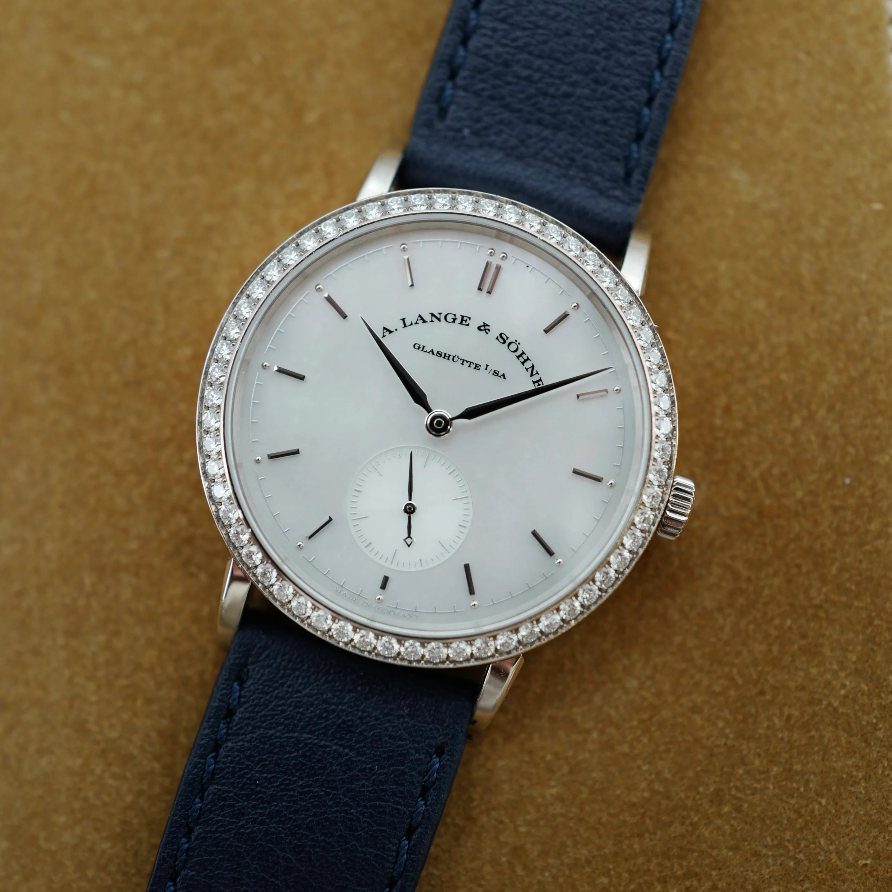 A. Lange & Sohne White Gold Saxonia Ref. 878.029 - Image 7