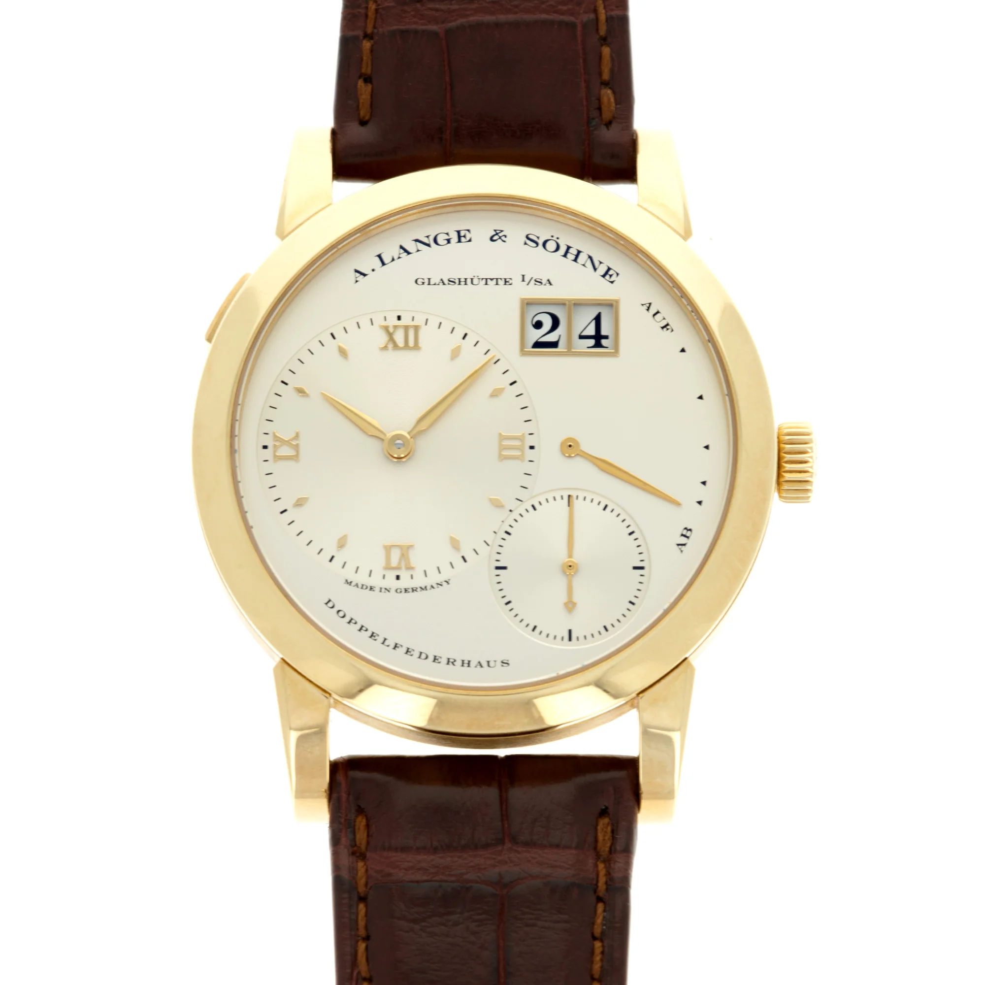 A. Lange & Sohne Yellow Gold Lange 1 Ref. 101.021