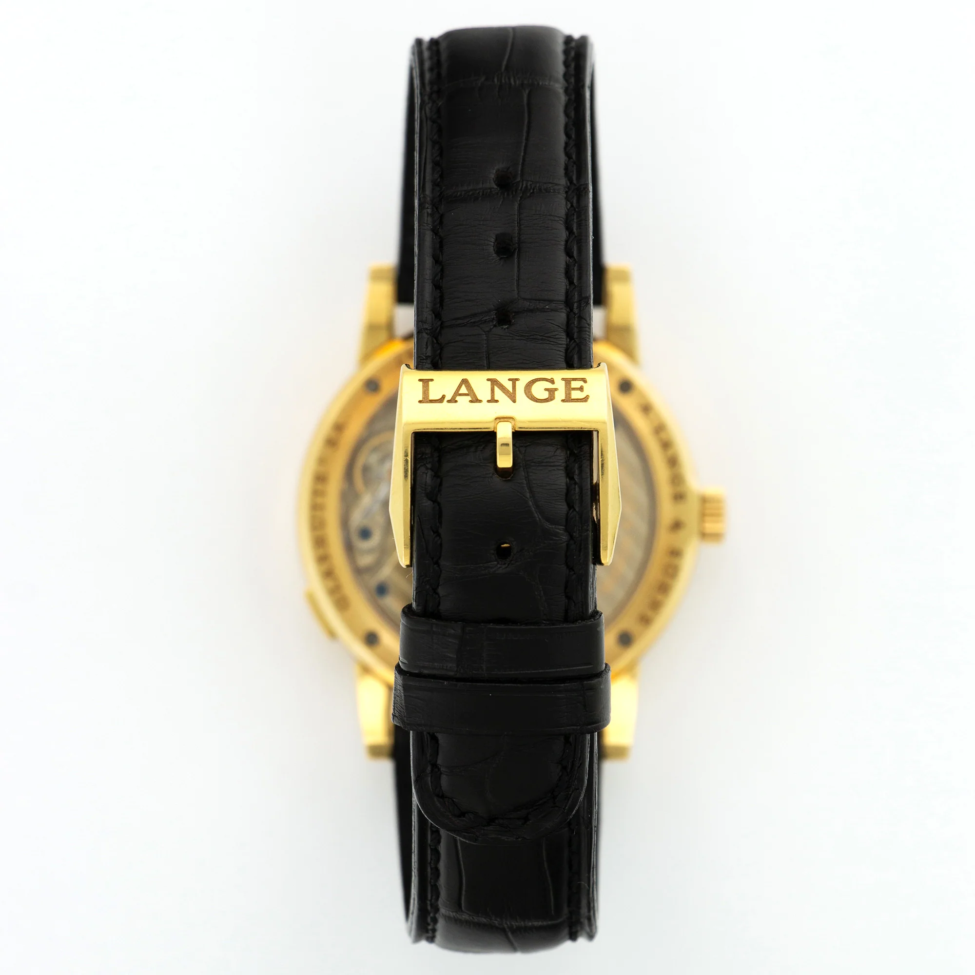 A. Lange & Sohne Yellow Gold Lange 1 Watch Ref. 101.021 - Image 5