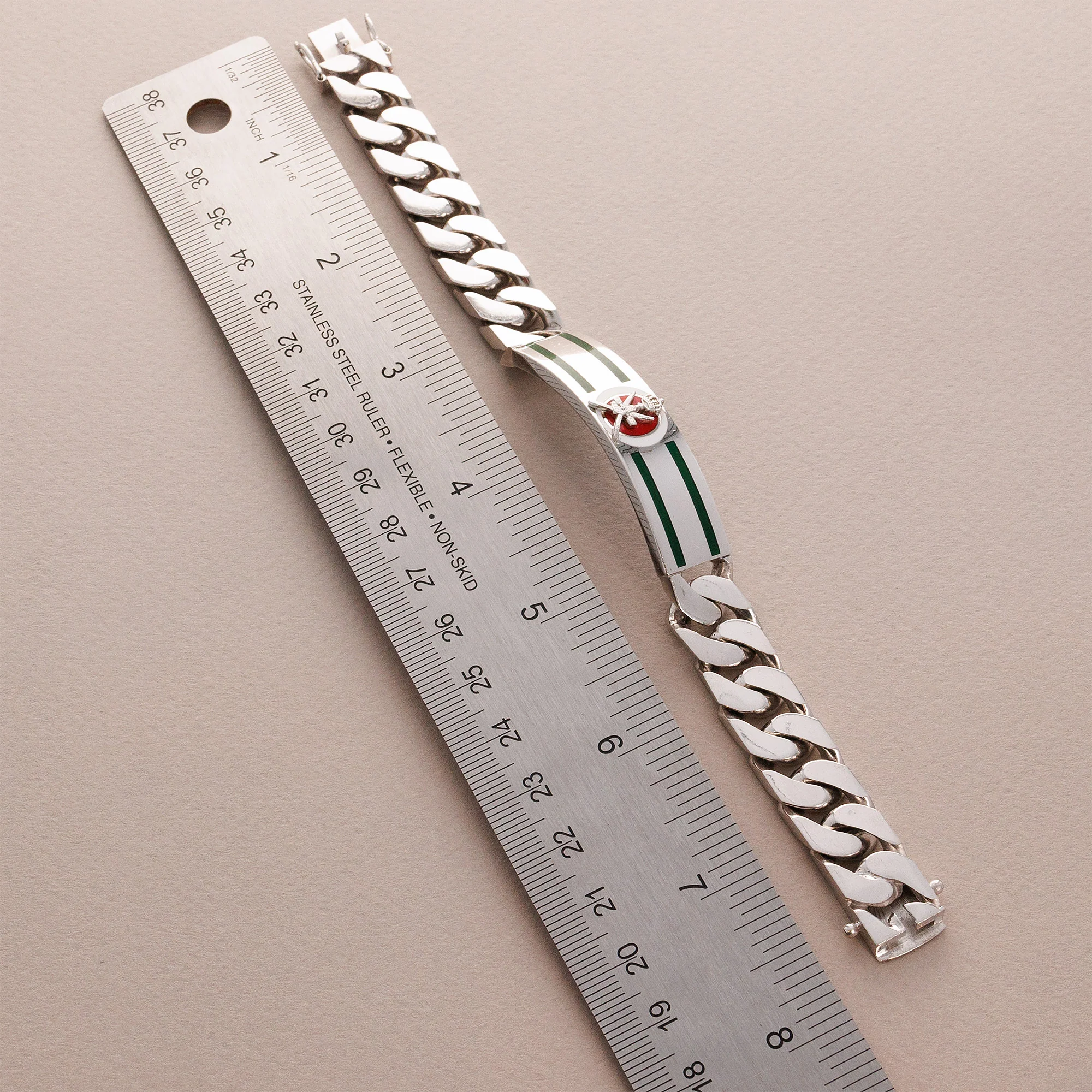 Asprey Omani Khanjar White Gold Bracelet (Objet) - Image 8