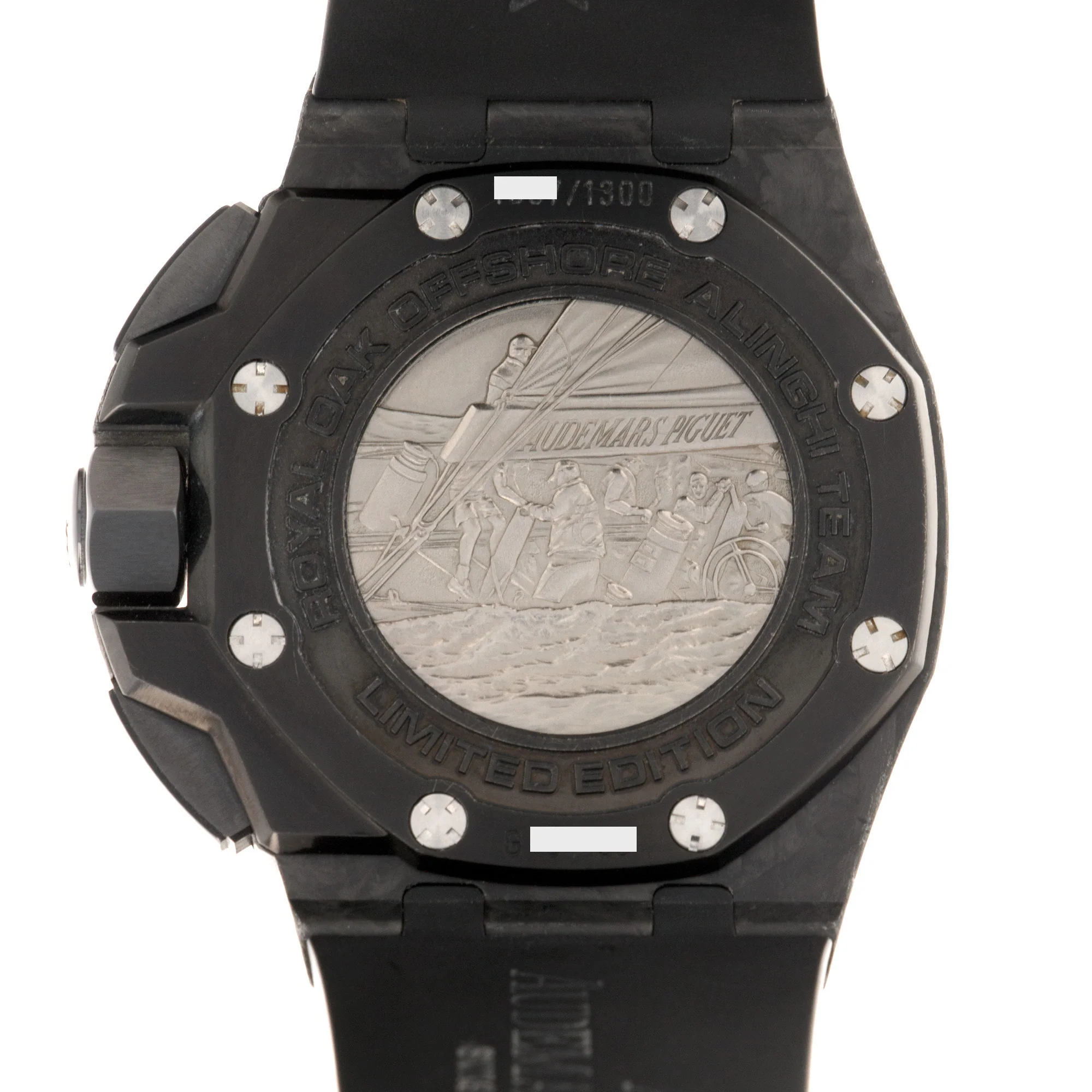 Audemars Piguet Carbon Fiber Royal Oak Offshore Alinghi Watch - Image 4