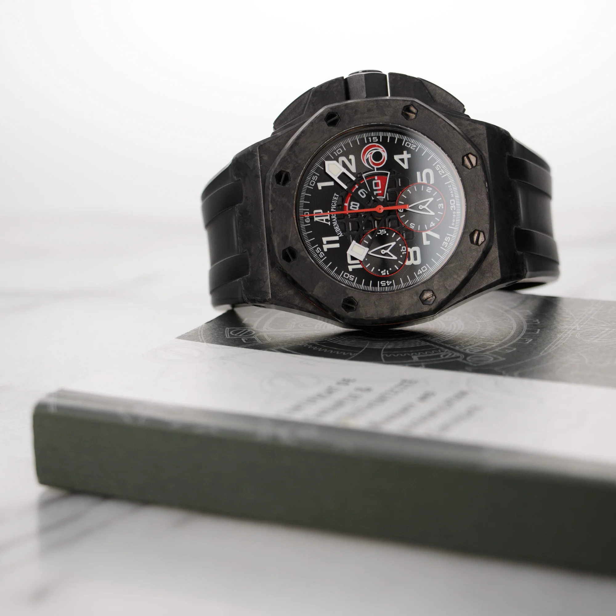 Audemars Piguet Carbon Fiber Royal Oak Offshore Alinghi Watch - Image 6