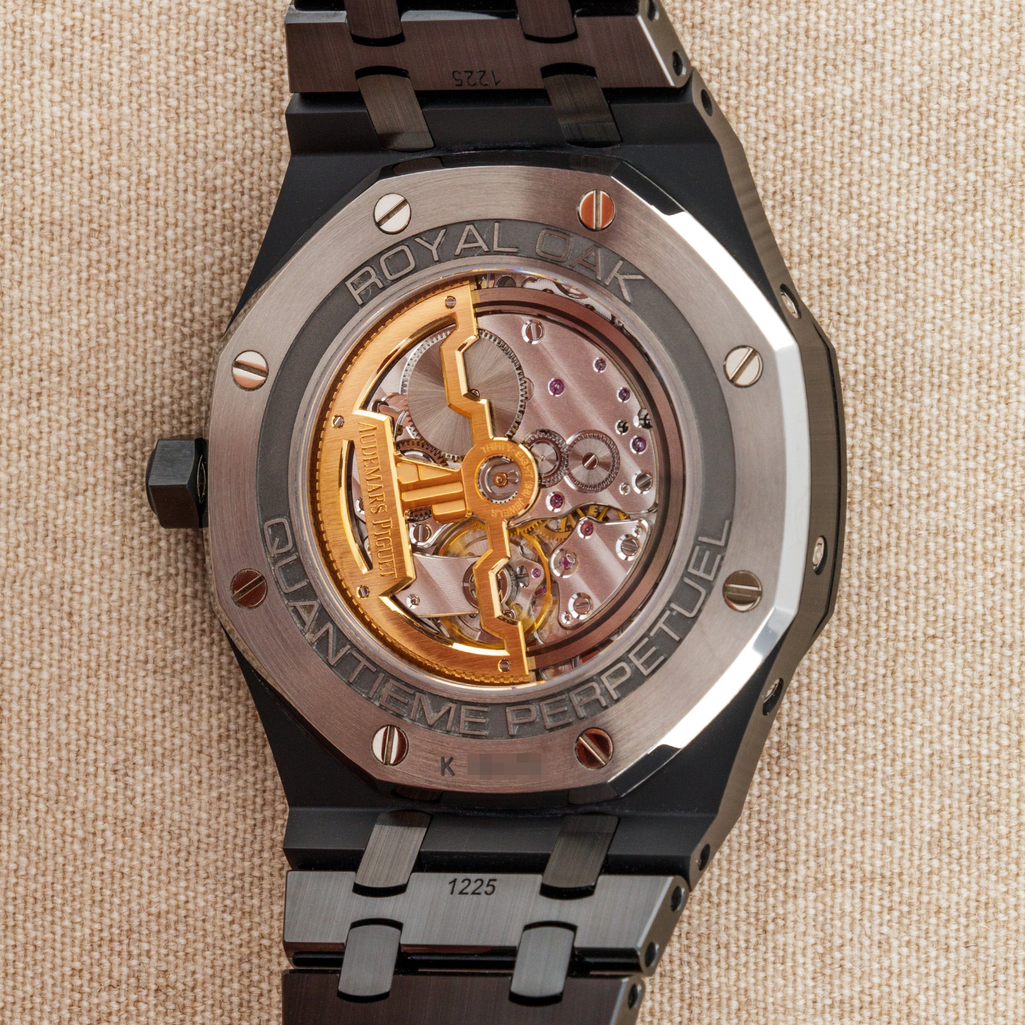 Audemars Piguet Ceramic Royal Oak Perpetual Calendar Watch Ref. 26579 - Image 5
