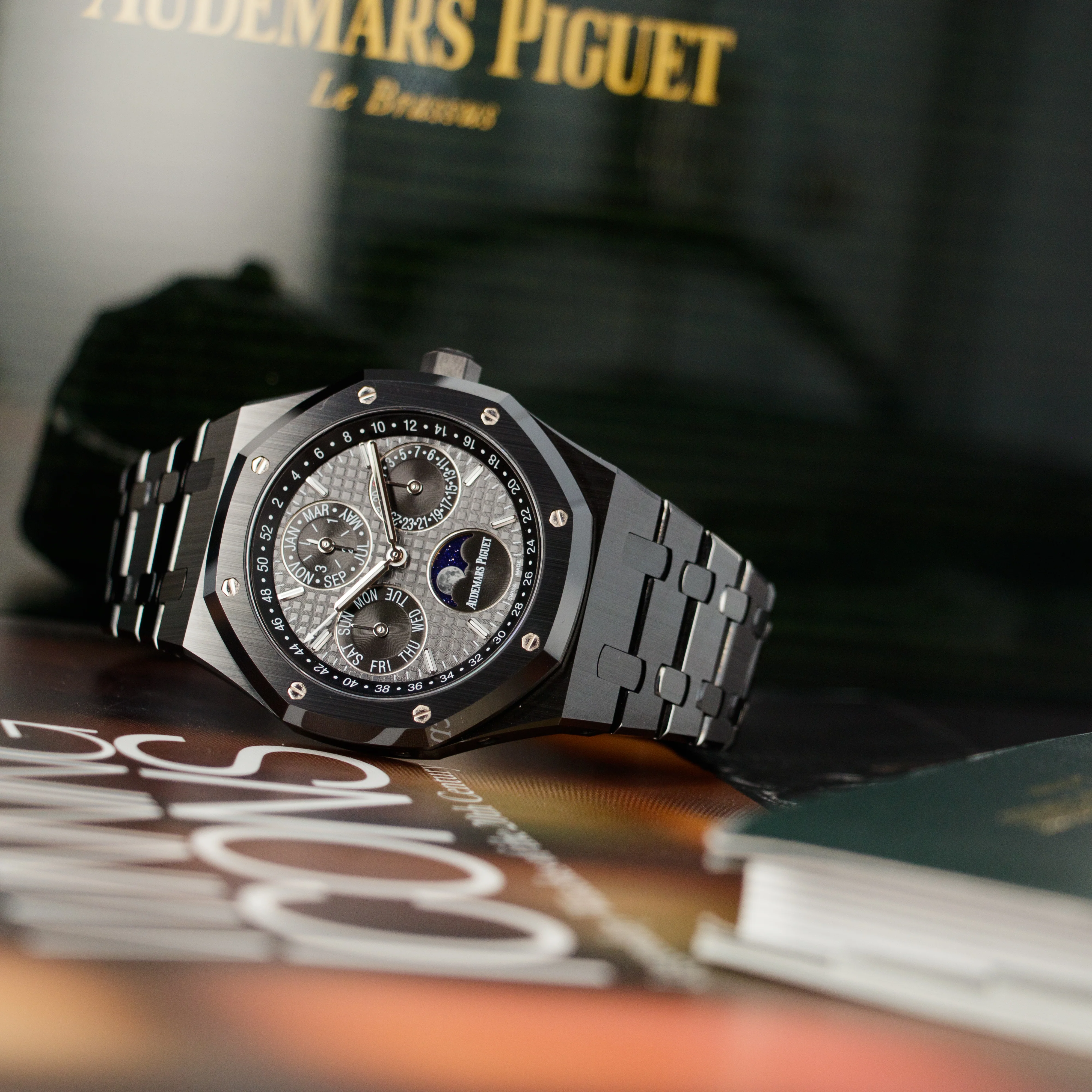 Audemars Piguet Ceramic Royal Oak Perpetual Watch Ref. 26579CE - Image 4