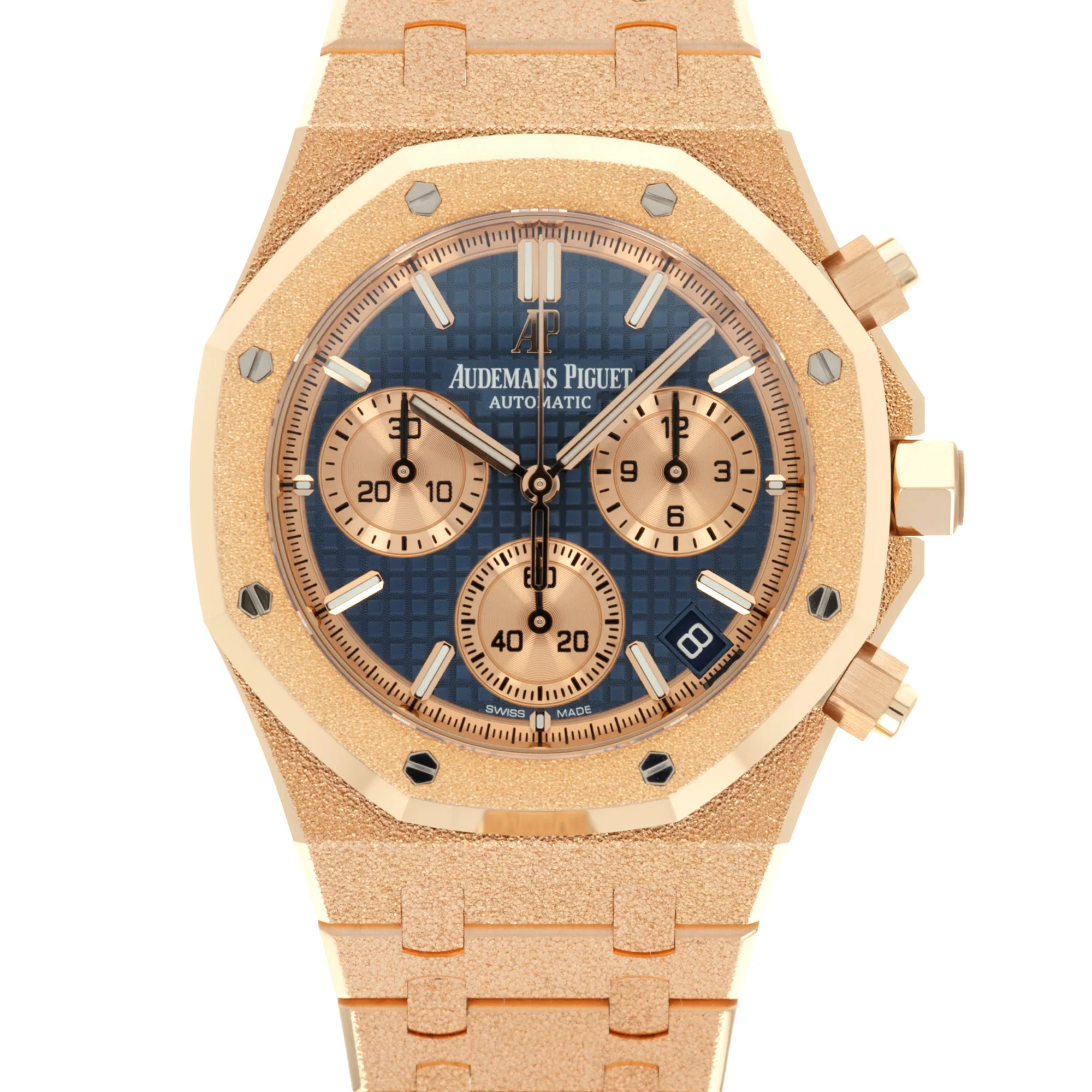 Audemars Piguet Frosted Rose Gold Royal Oak Ref. 26239