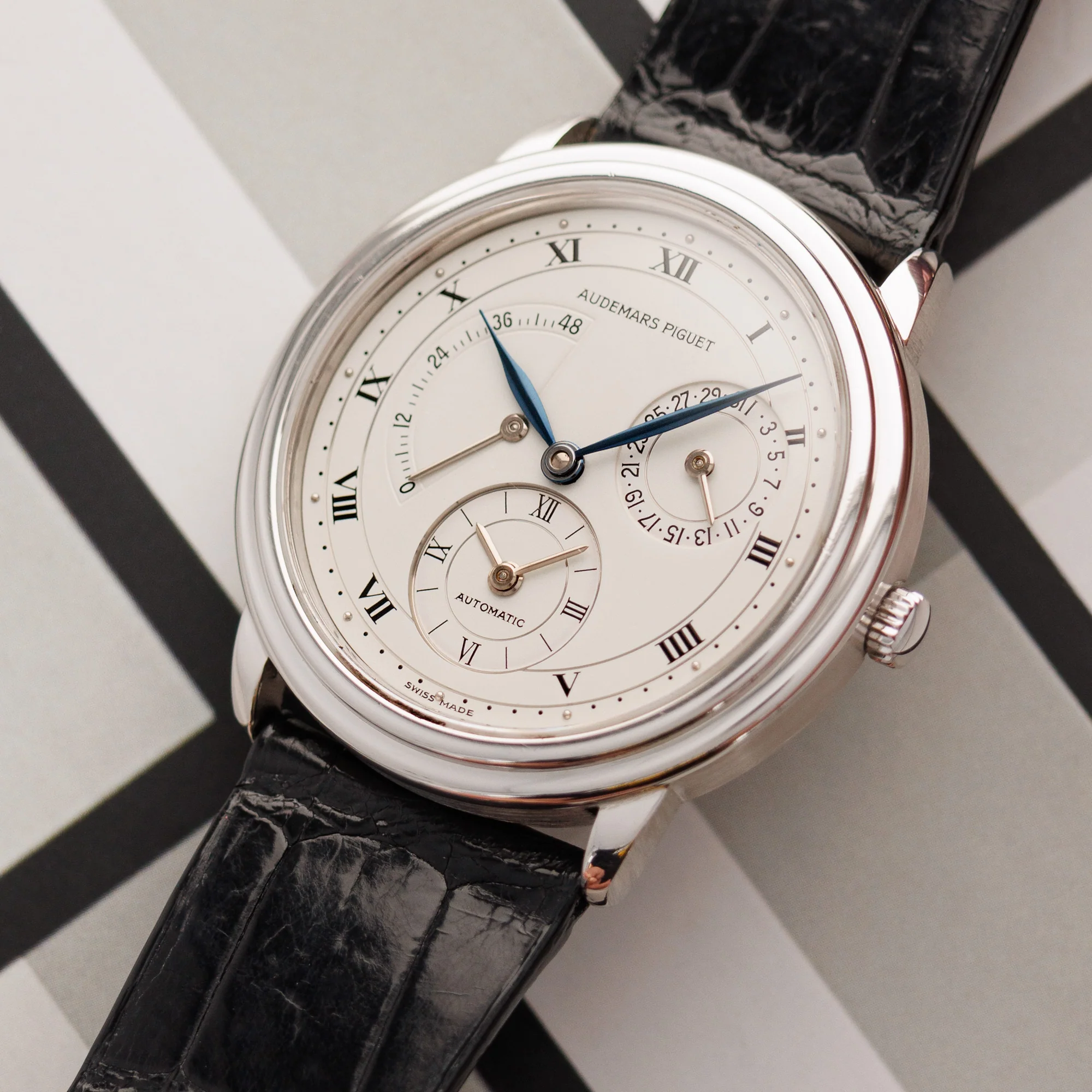 Audemars Piguet Platinum Dual Time Ref 25685 - Image 2