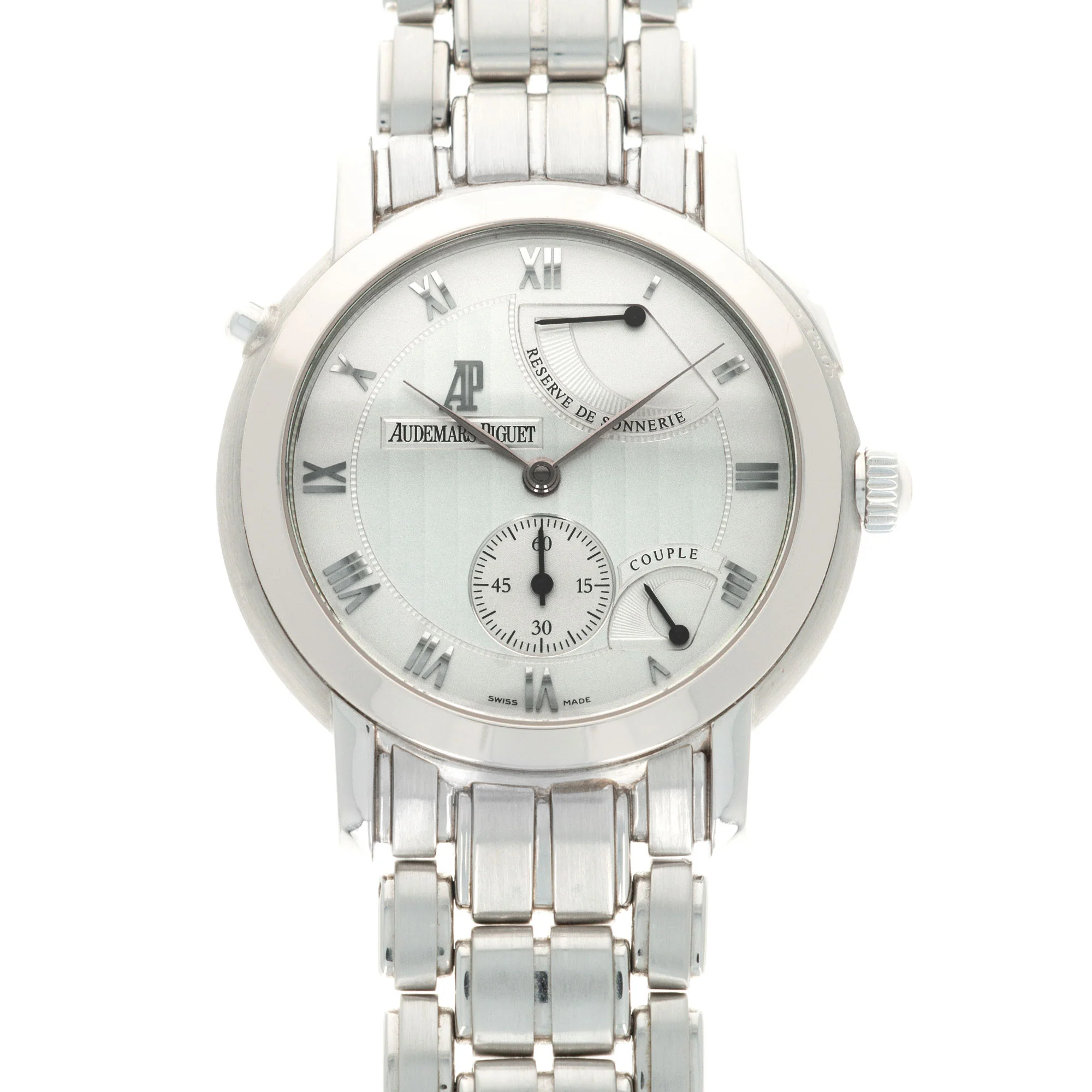 Audemars Piguet Platinum Jules Audemars Carillon Minute Repeater Watch