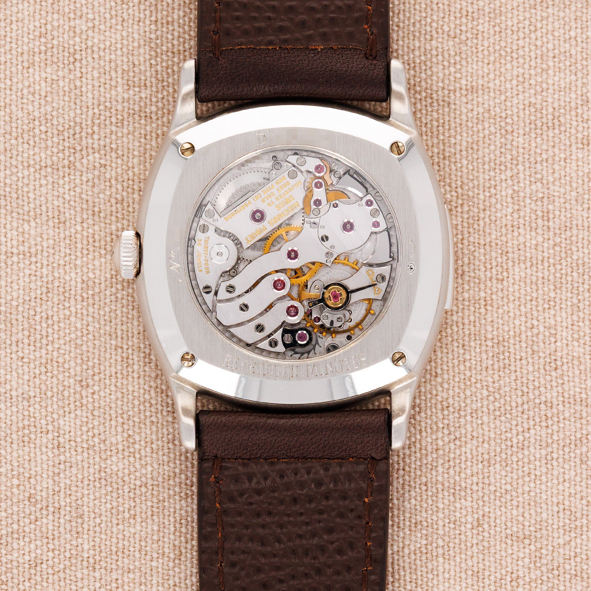 Audemars Piguet Platinum John Shaeffer Luminous Minute Repeater Ref. 25882 - Image 4