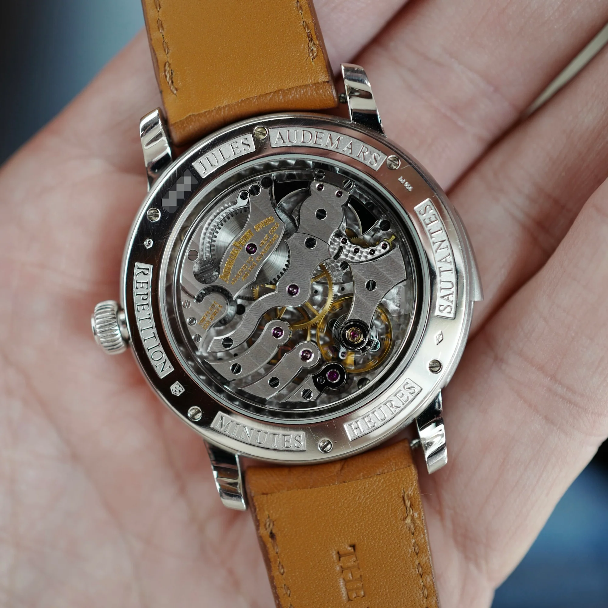 Audemars Piguet Platinum Jump Hour Minute Repeater Ref. 26151 - Image 5