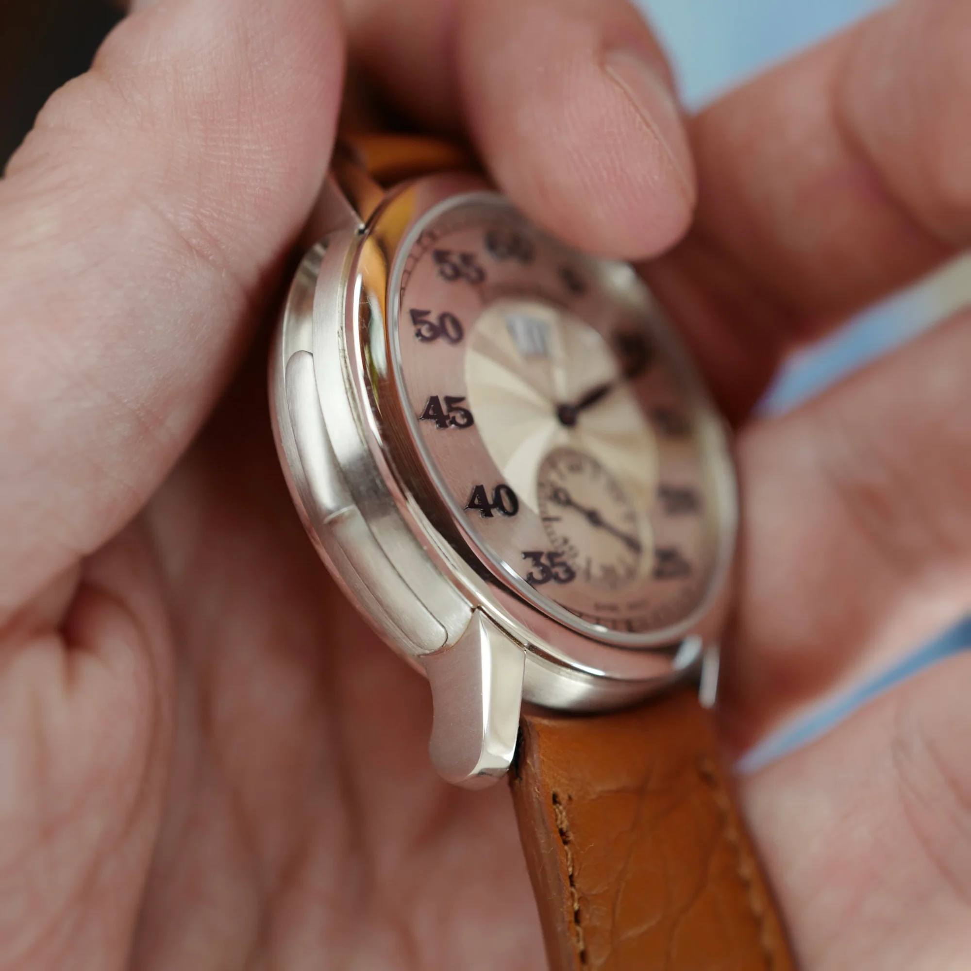 Audemars Piguet Platinum Jump Hour Minute Repeater Ref. 26151 - Image 8
