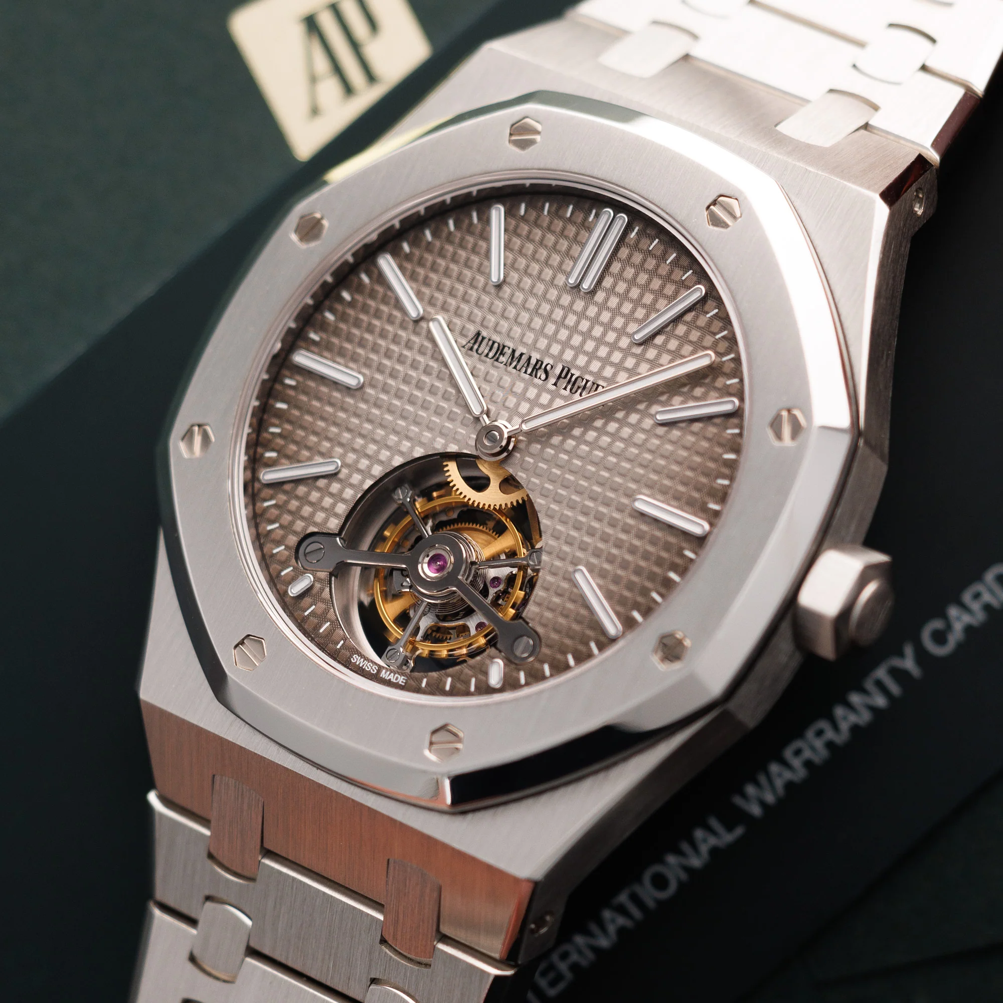 Audemars Piguet Platinum Royal Oak Tourbillon Watch Ref. 26510 - Image 2