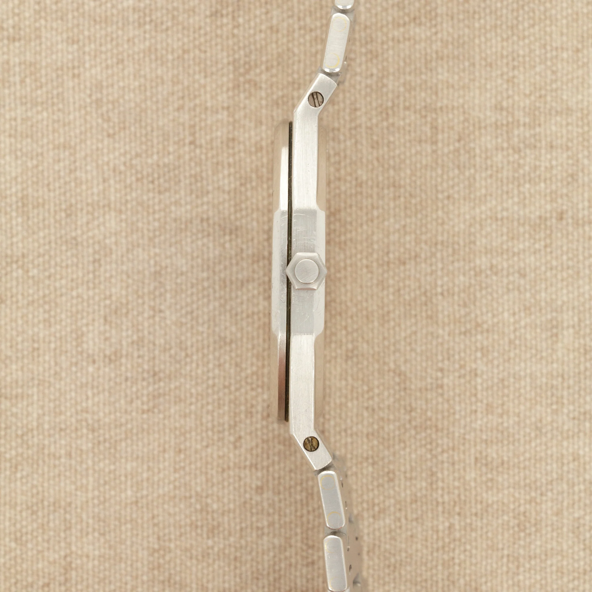 Audemars Piguet Platinum Royal Oak with Mother of Pearl and Diamond Dial - Image 7