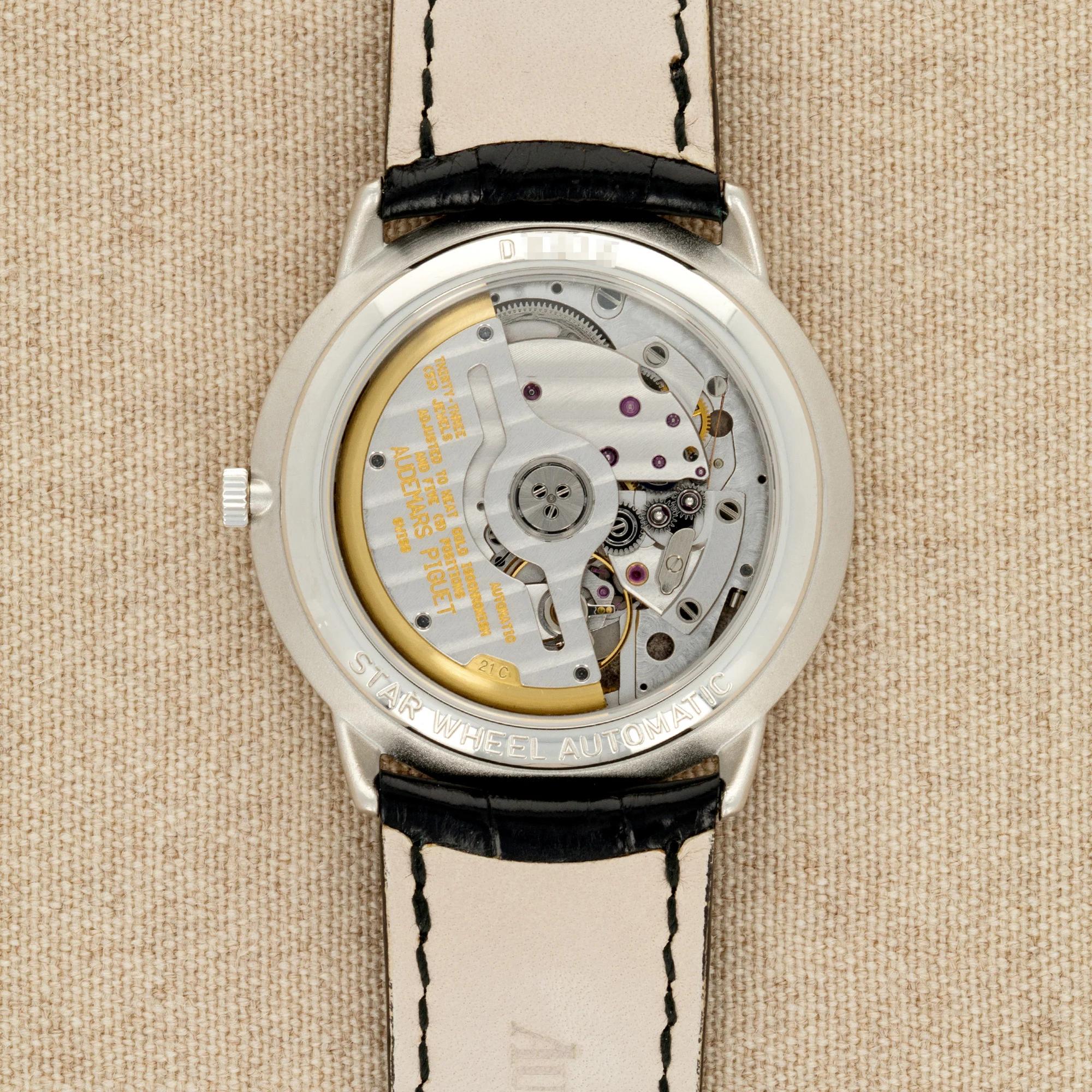 Audemars Piguet Platinum Star Wheel Engraved Dial Ref. 25720 - Image 5