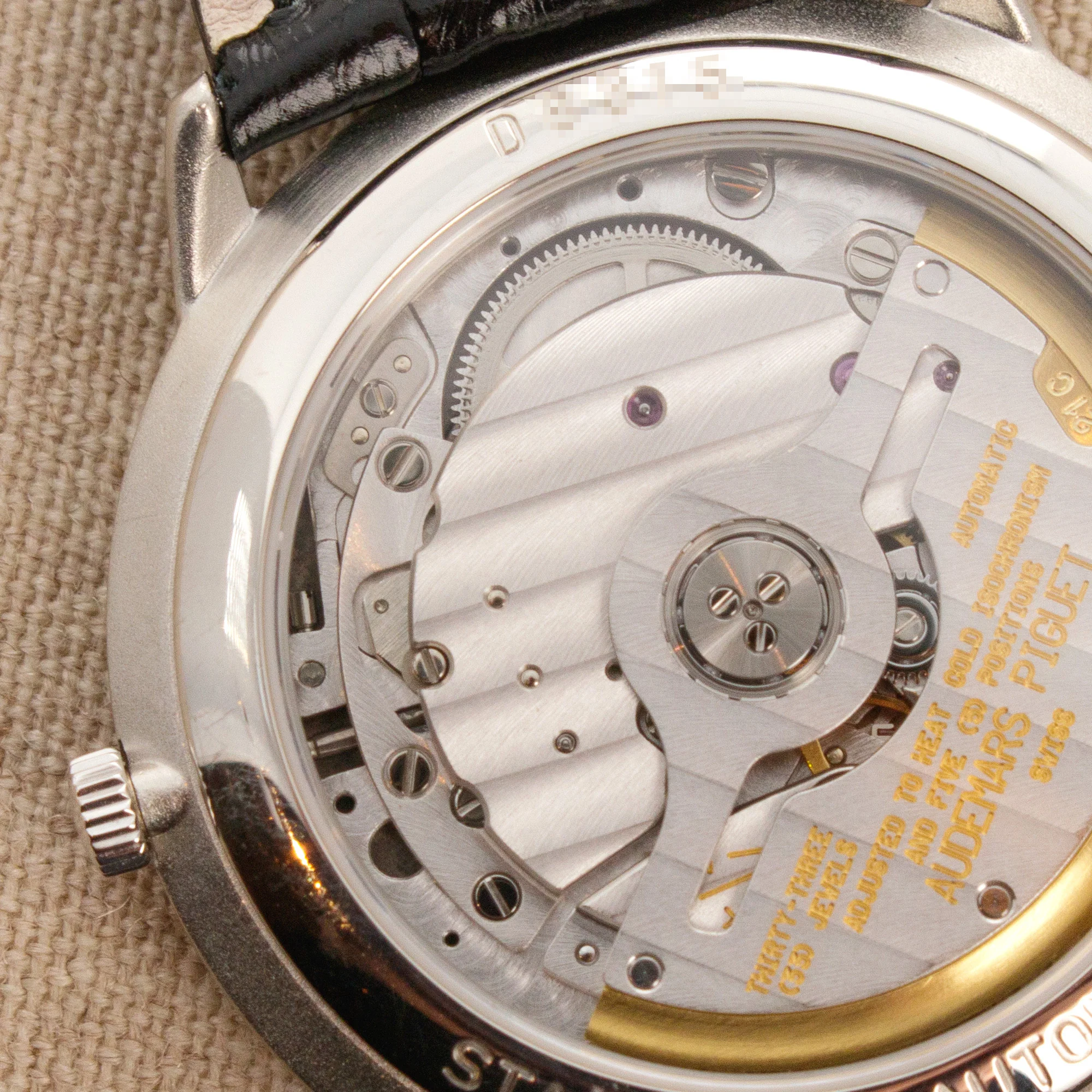 Audemars Piguet Platinum Star Wheel Engraved Dial Ref. 25720 - Image 6