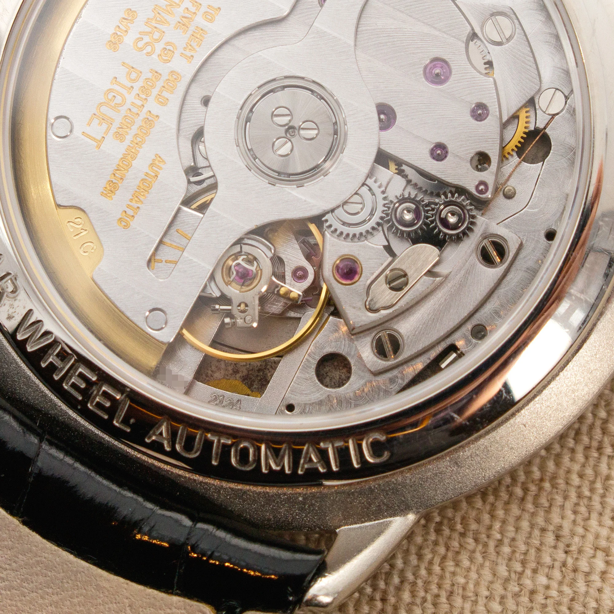 Audemars Piguet Platinum Star Wheel Engraved Dial Ref. 25720 - Image 7
