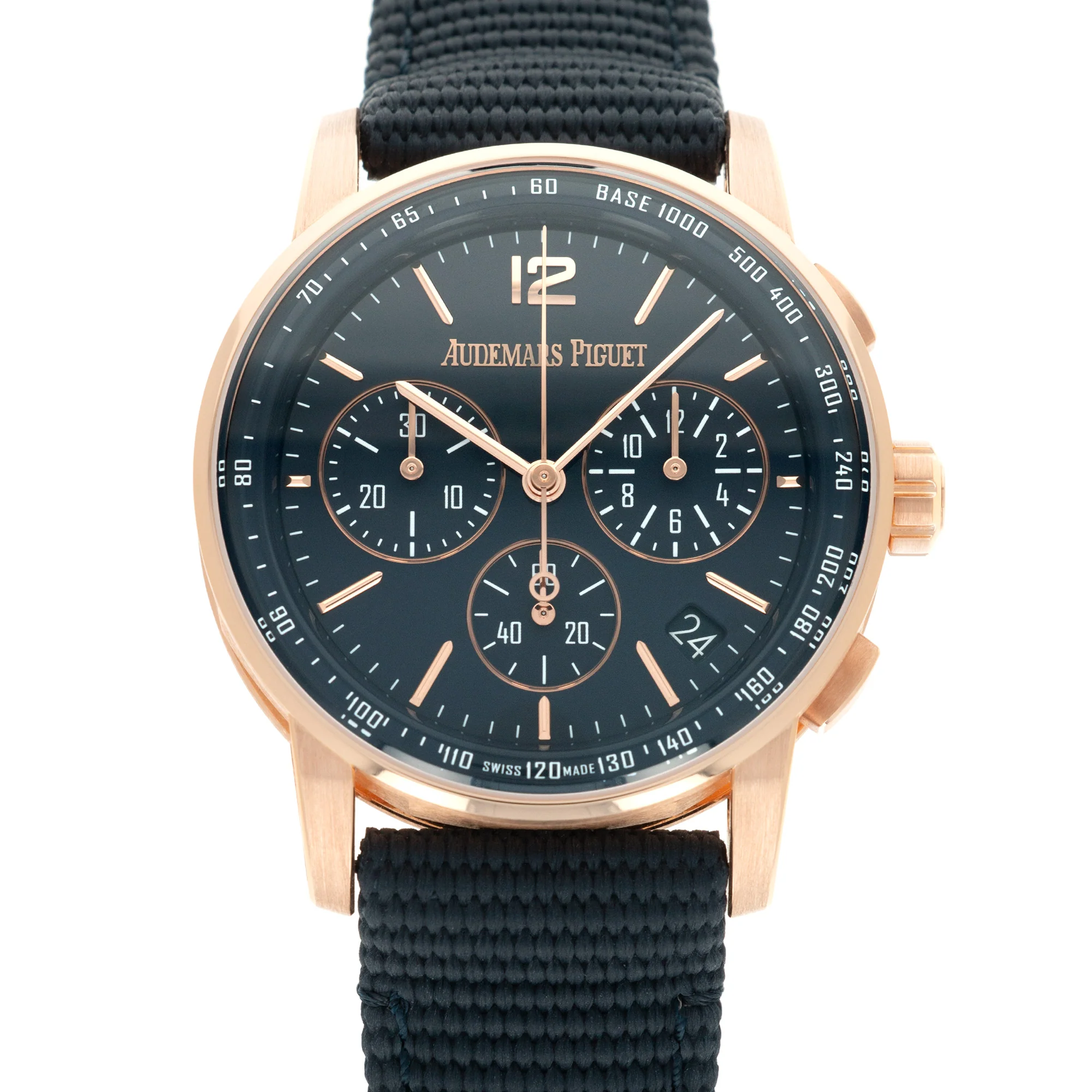 Audemars Piguet Rose Gold Code 11.59 Chronograph Watch