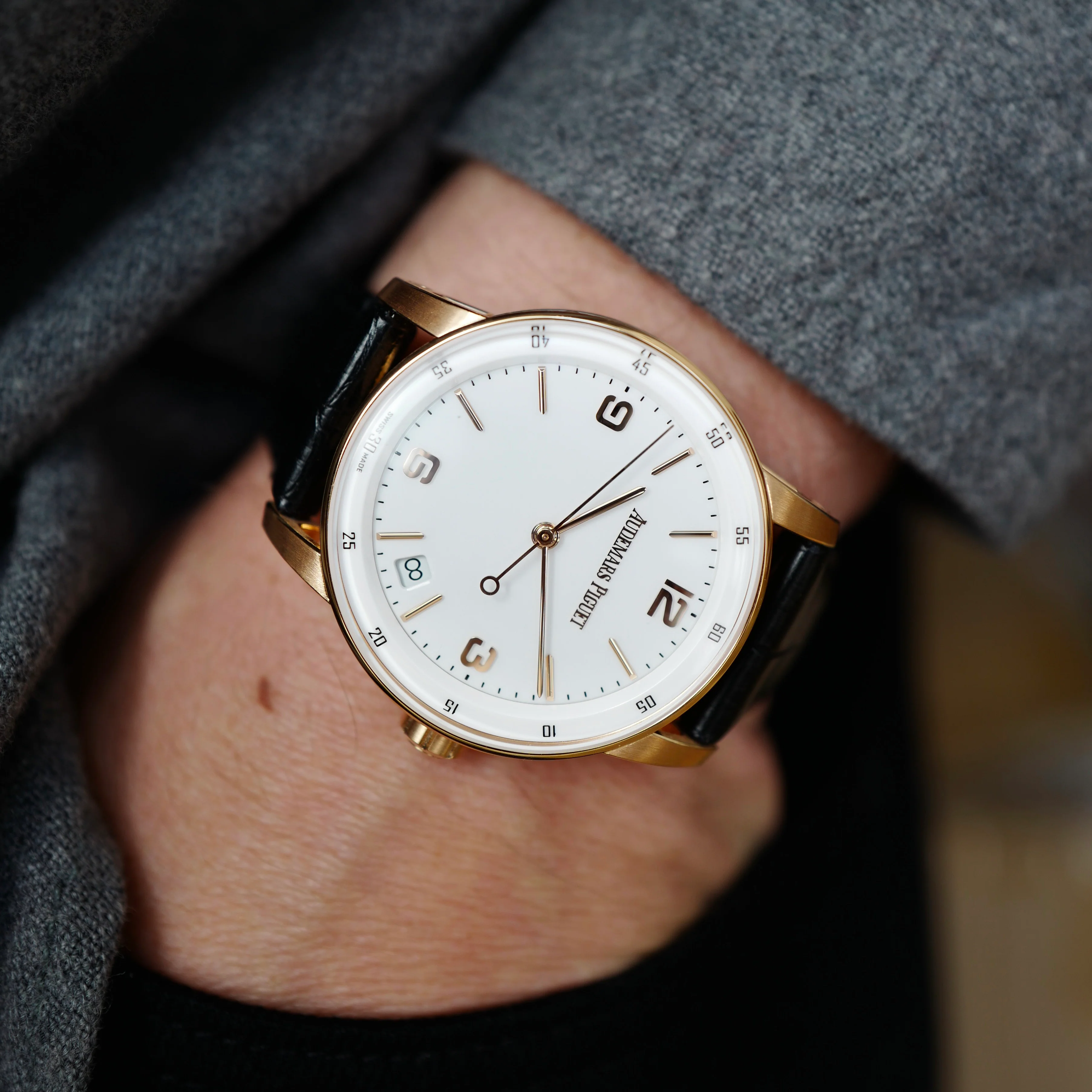 Audemars Piguet Rose Gold Code 11.59 Auto Watch - Image 9