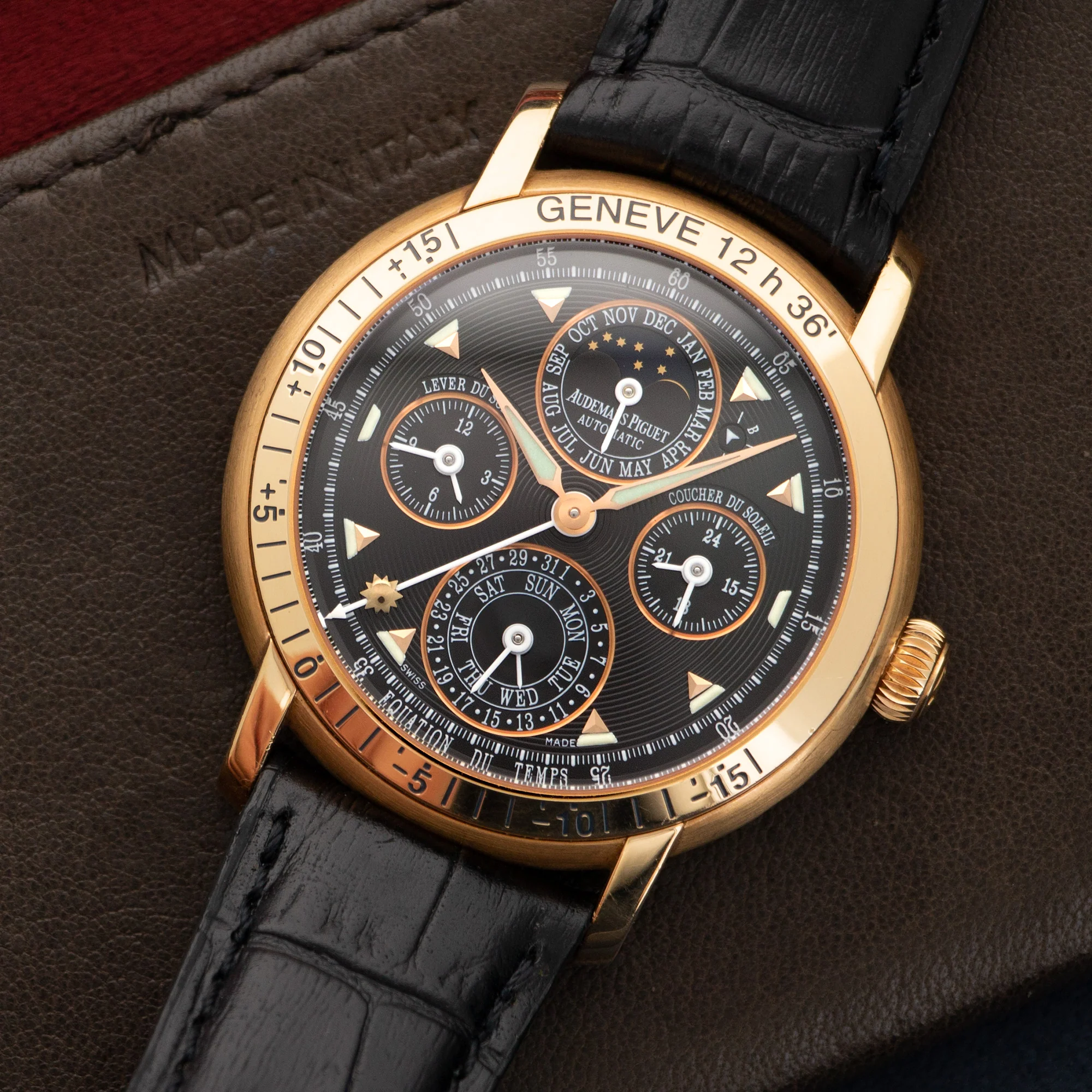 Audemars Piguet Rose Gold Equation of Time Watch Ref. 25934 - Image 2