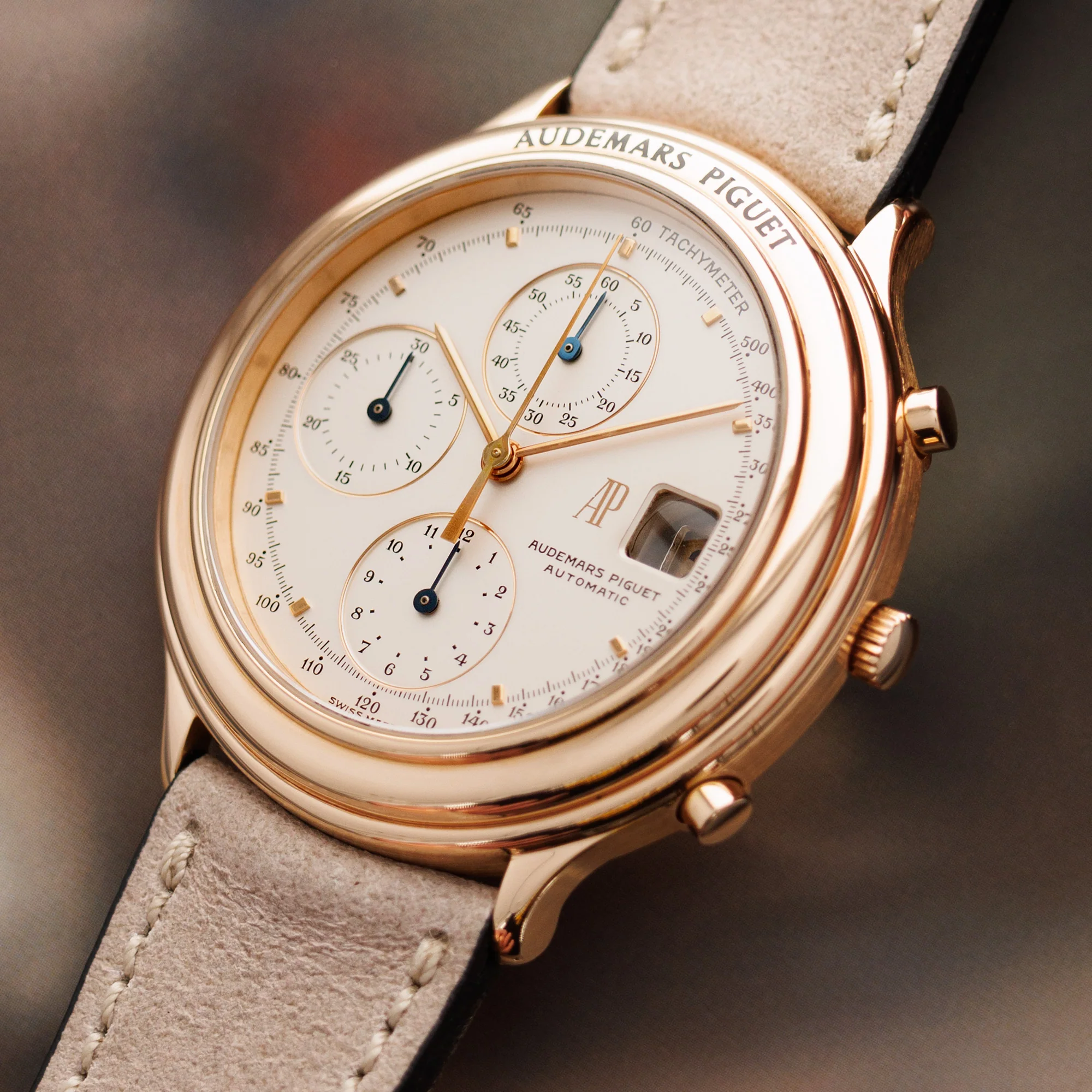 Audemars Piguet Rose Gold Huitieme Ref 25644 - Image 2