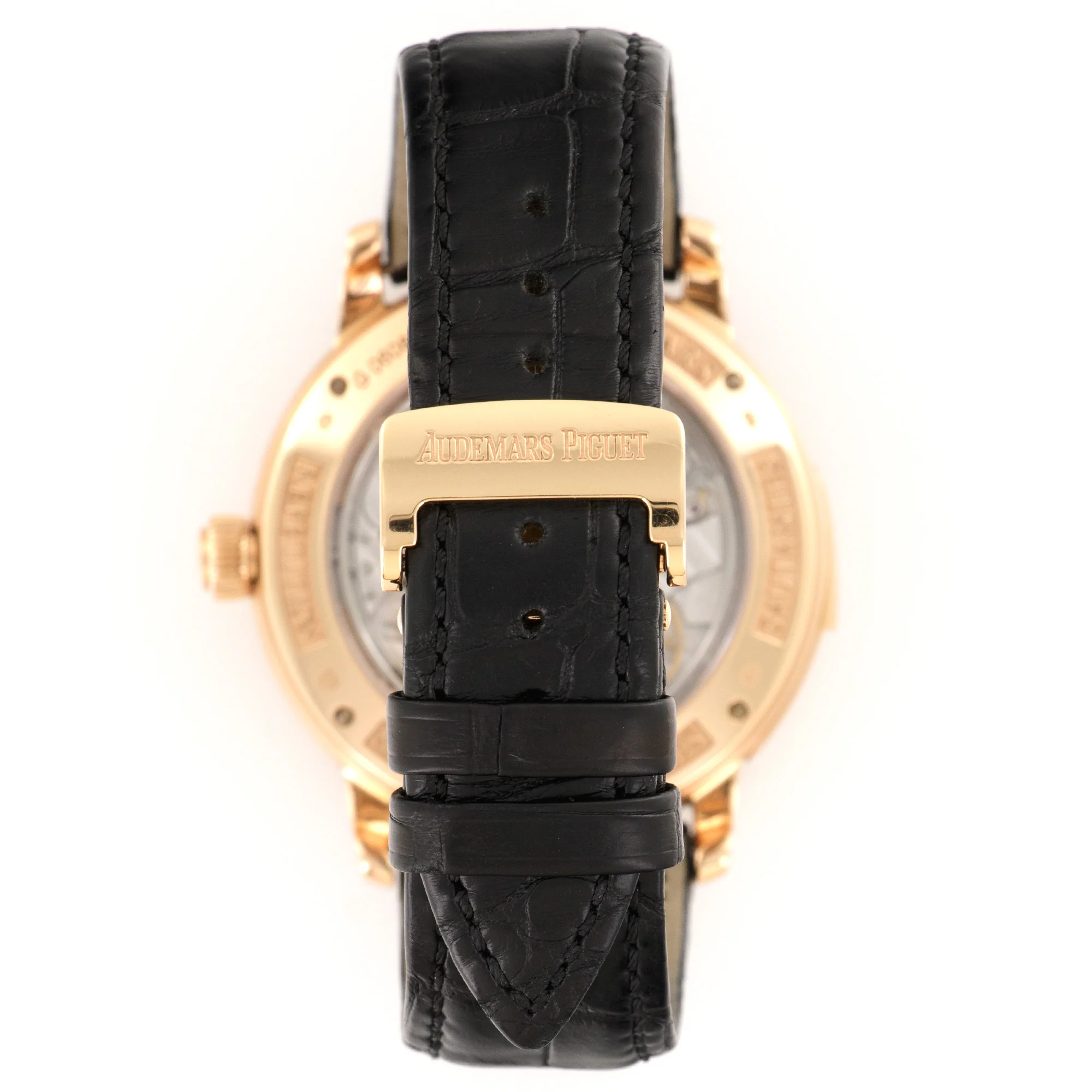 Audemars Piguet Rose Gold Jules Audemars Jump Hour Minute Repeater Watch - Image 5