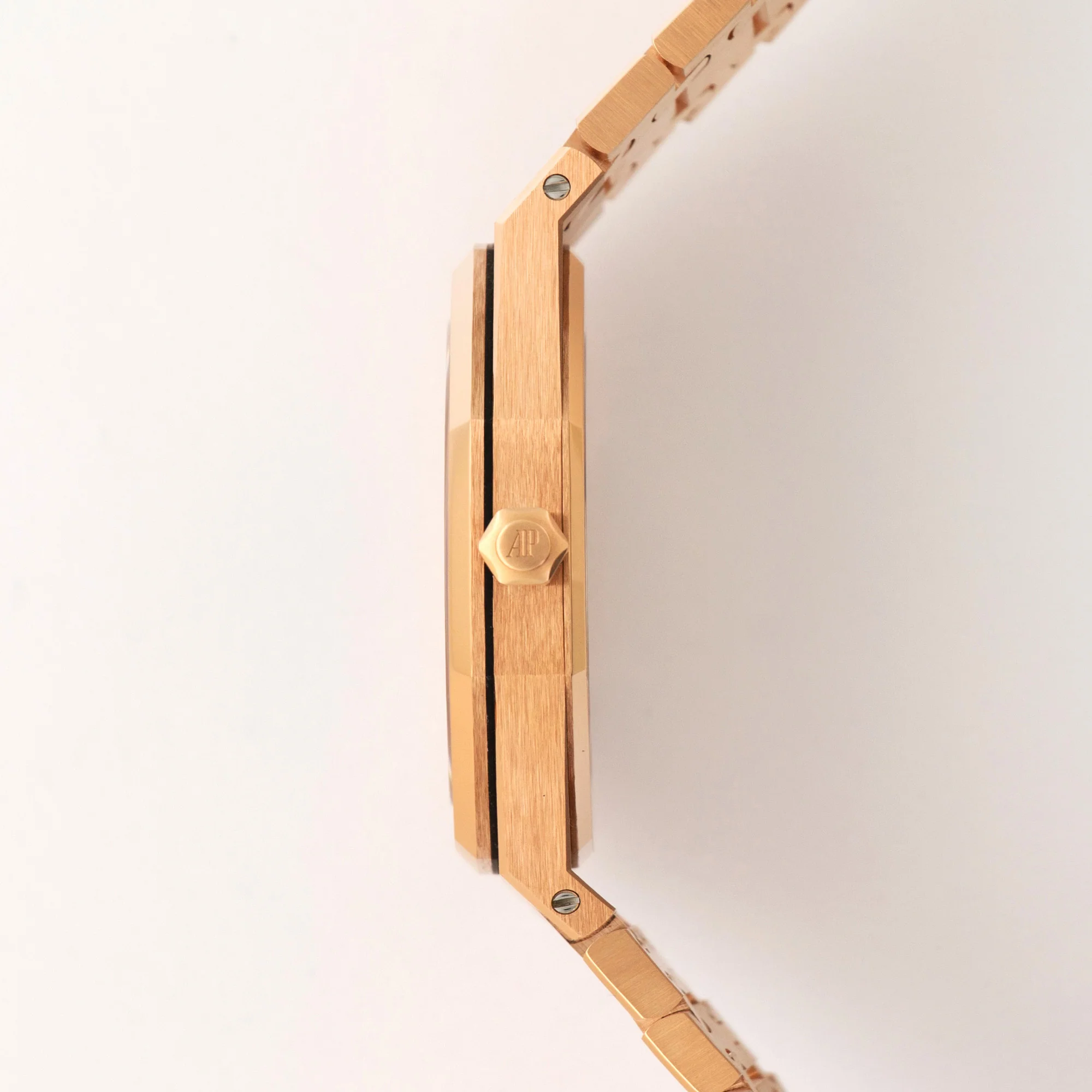 Audemars Piguet Rose Gold Royal Oak Automatic Extra-Thin Watch - Image 3