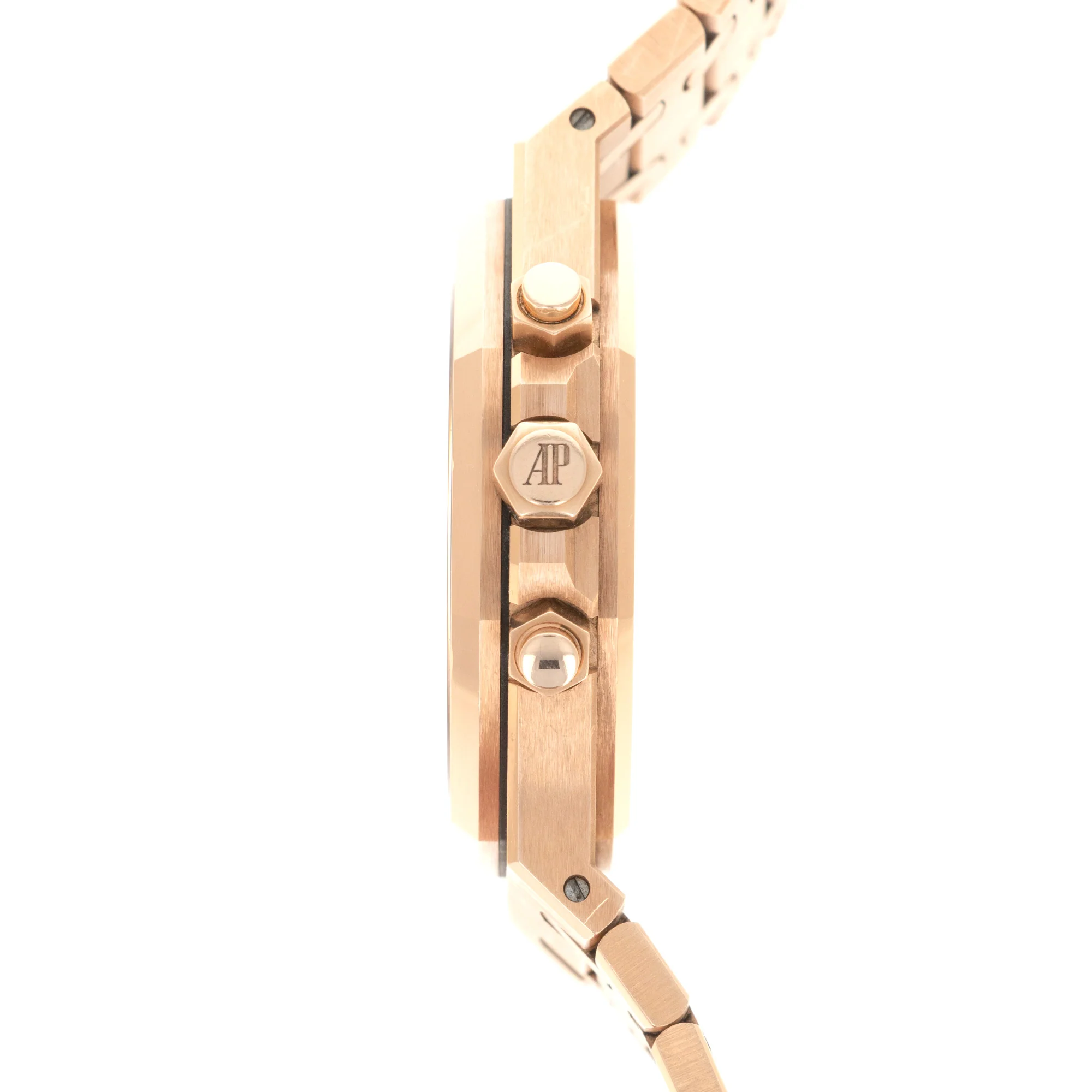 Audemars Piguet Rose Gold Royal Oak Chrono Watch Ref. 26320 - Image 5