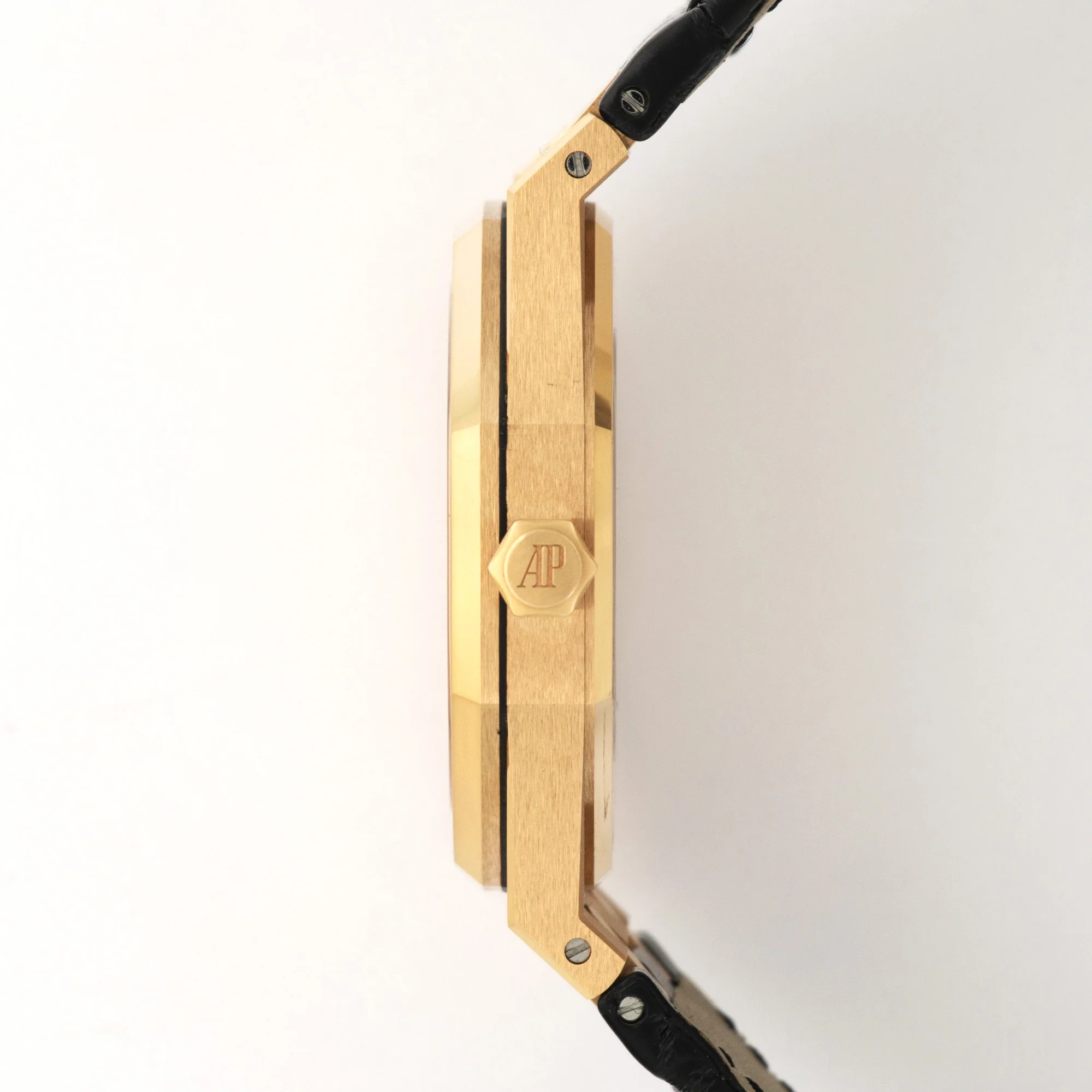 Audemars Piguet Rose Gold Royal Oak Diamond Watch Ref. 15402 - Image 3