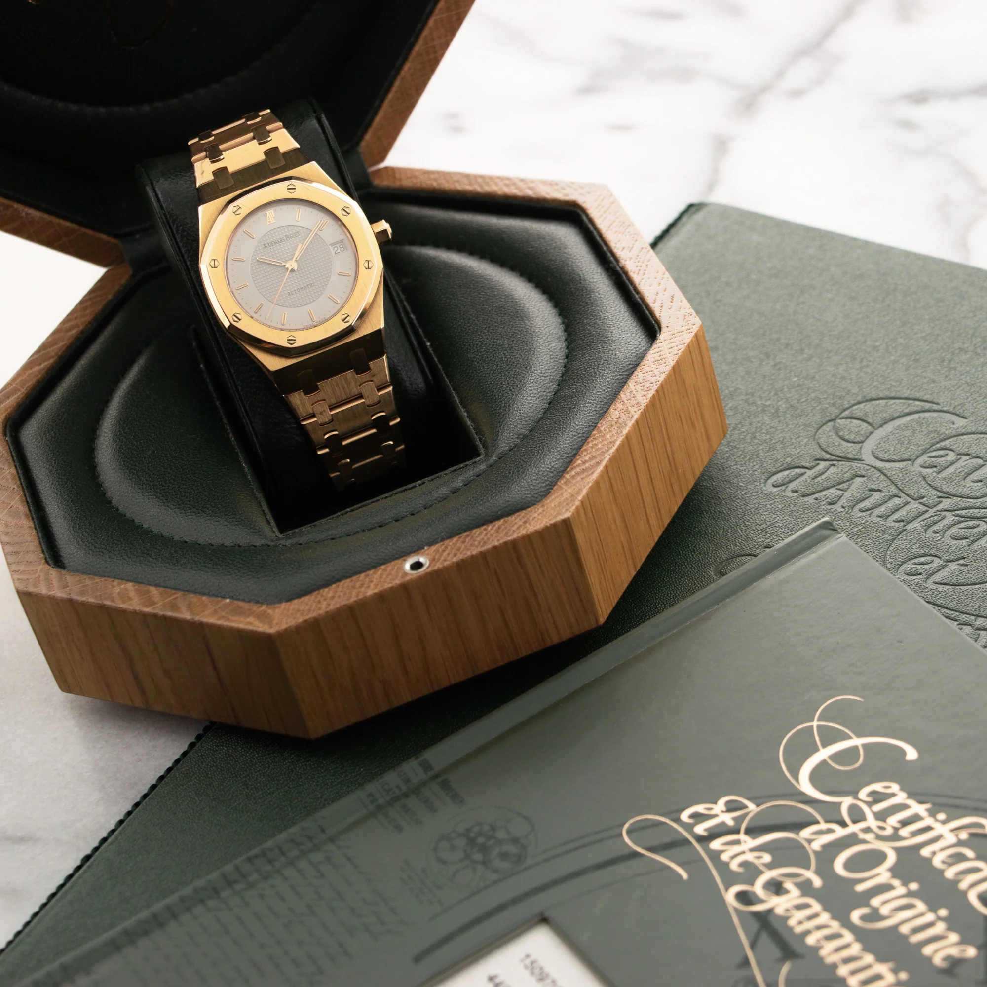Audemars Piguet Rose Gold Royal Oak Nick Faldo Edition Watch - Image 6