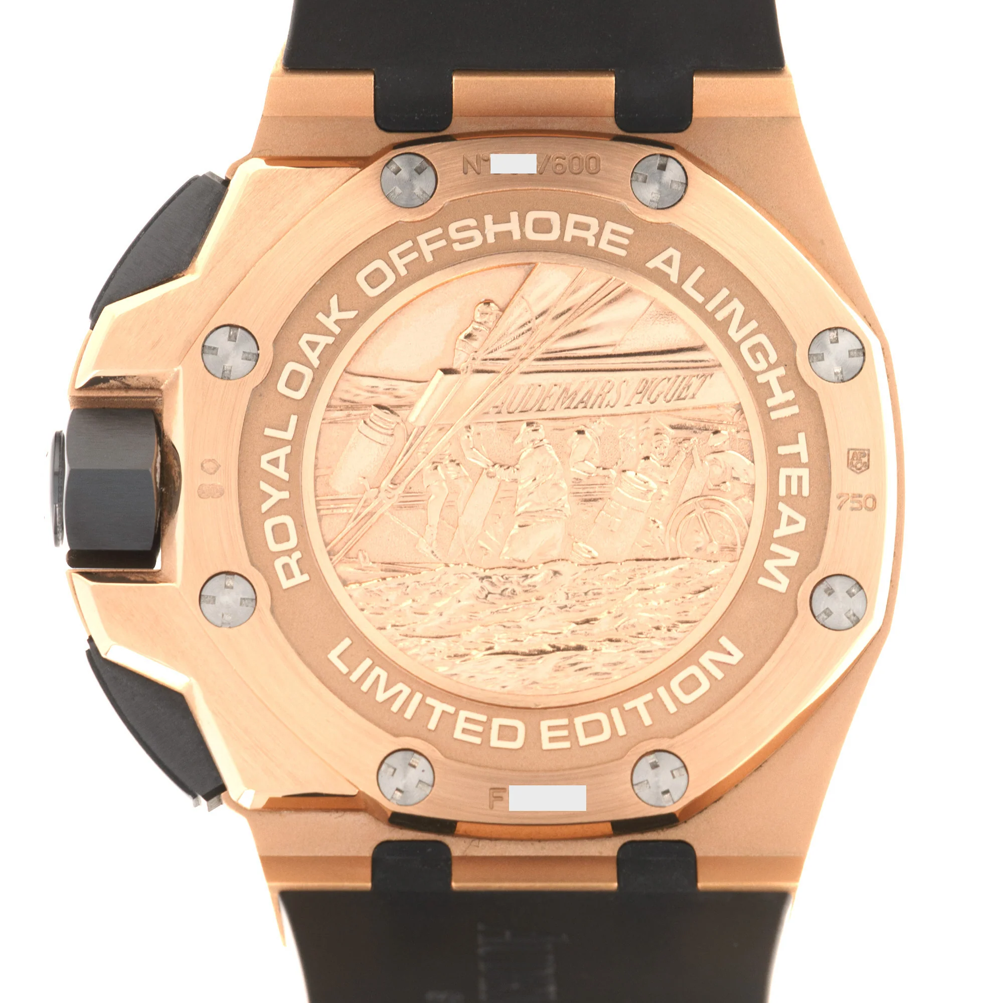 Audemars Piguet Rose Gold Royal Oak Offshore Alinghi Watch - Image 4