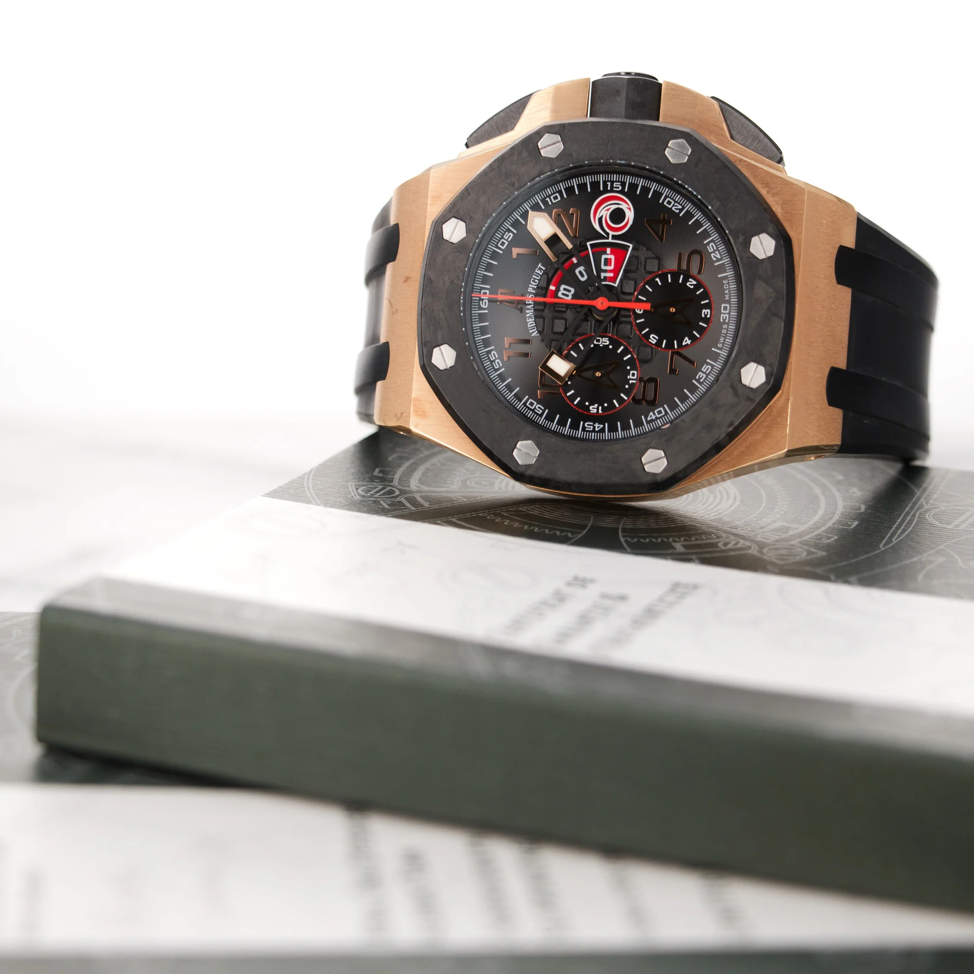 Audemars Piguet Rose Gold Royal Oak Offshore Alinghi Watch - Image 6